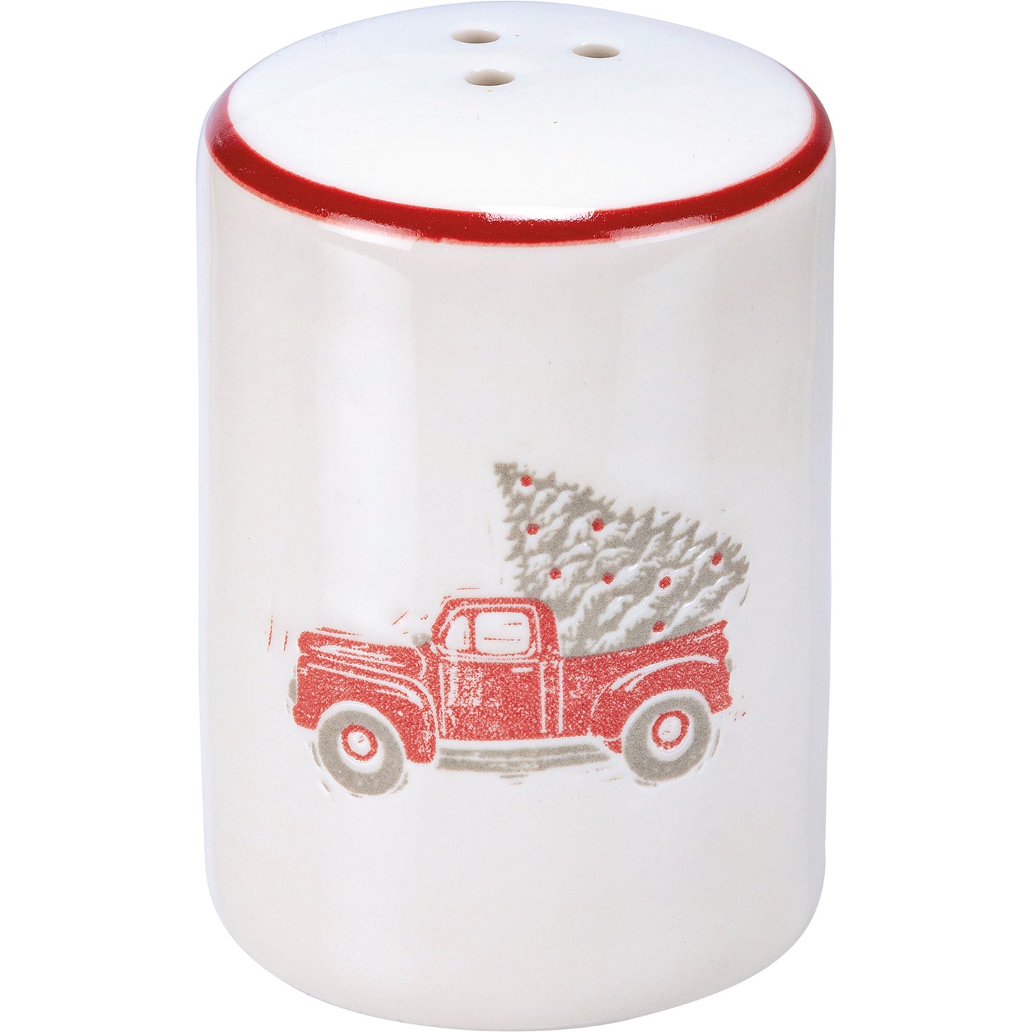 Salt and Pepper Shaker Chrismtas Truck