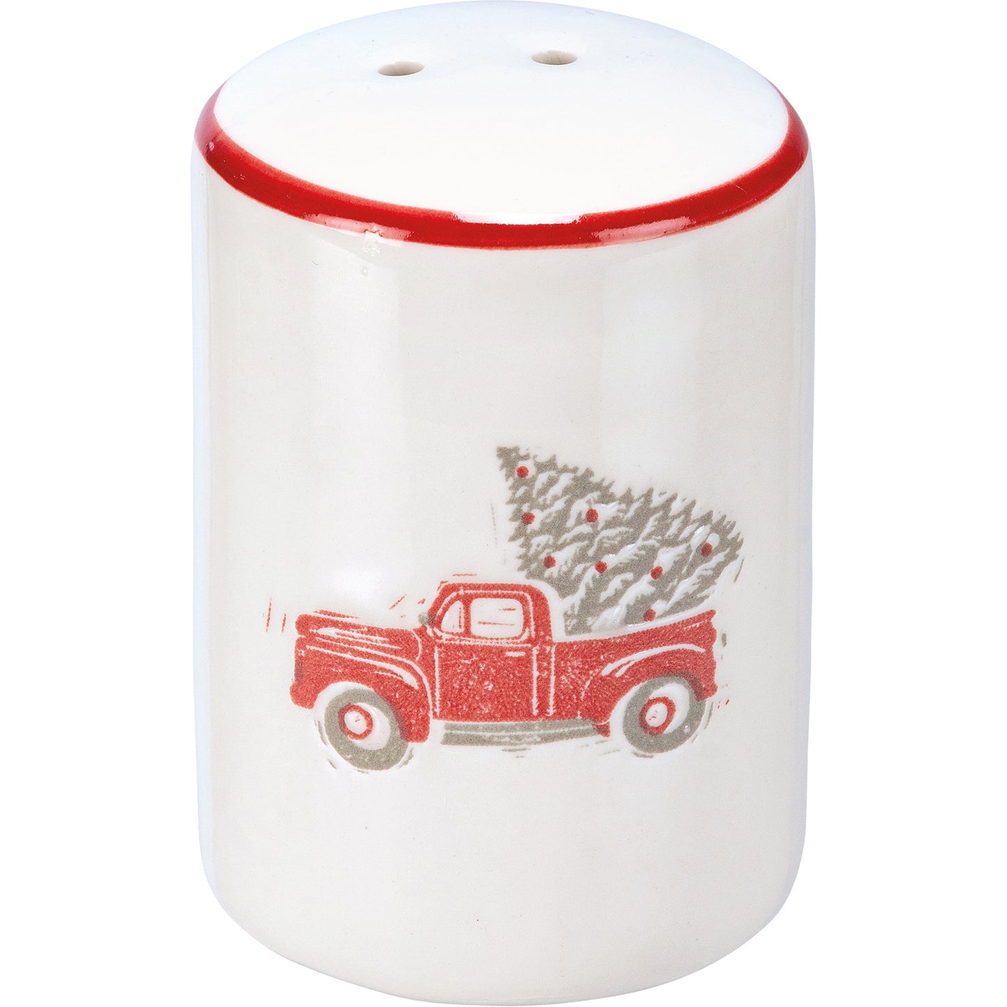 Salt and Pepper Shaker Chrismtas Truck