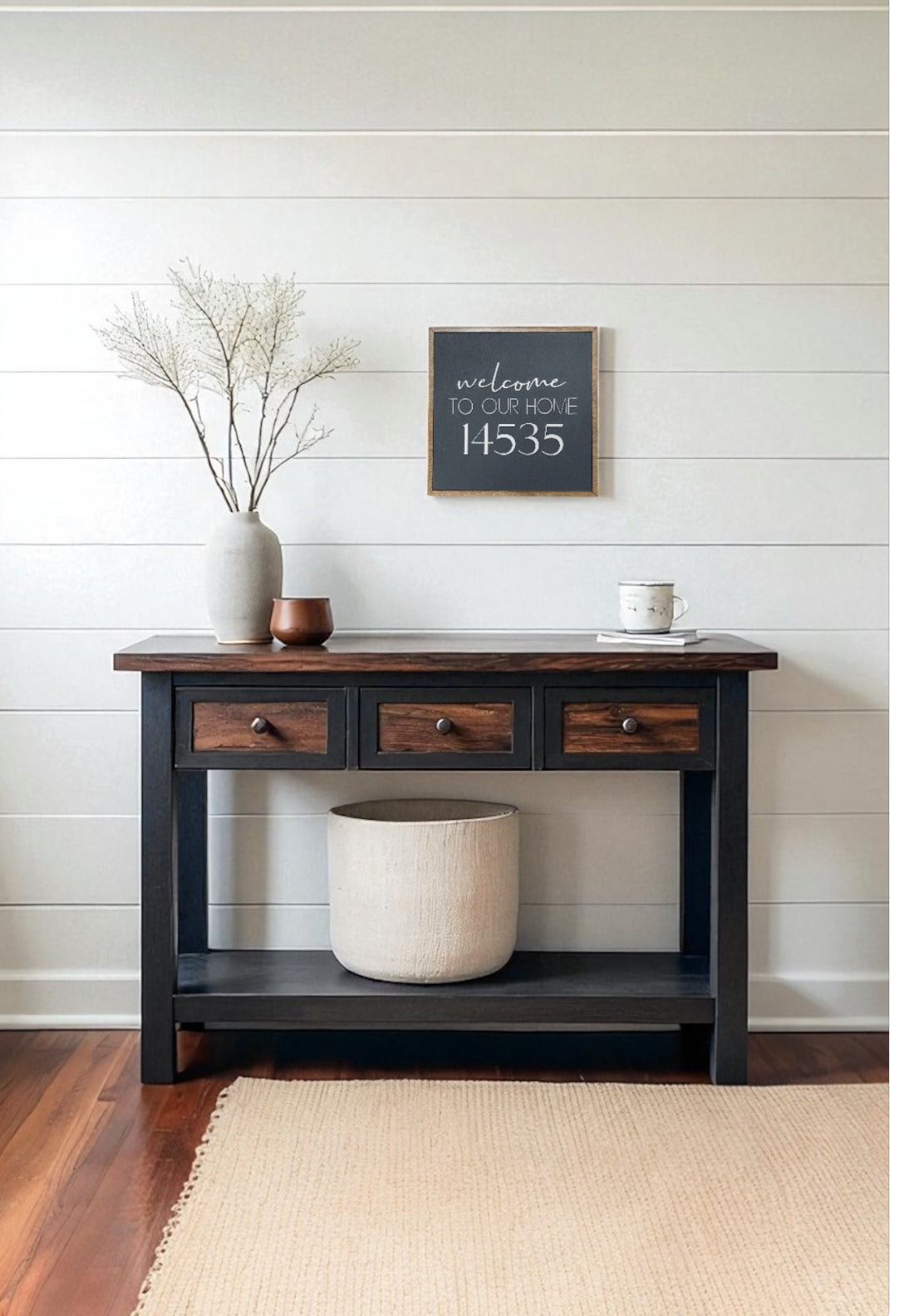"Welcome To Our Home" Sign