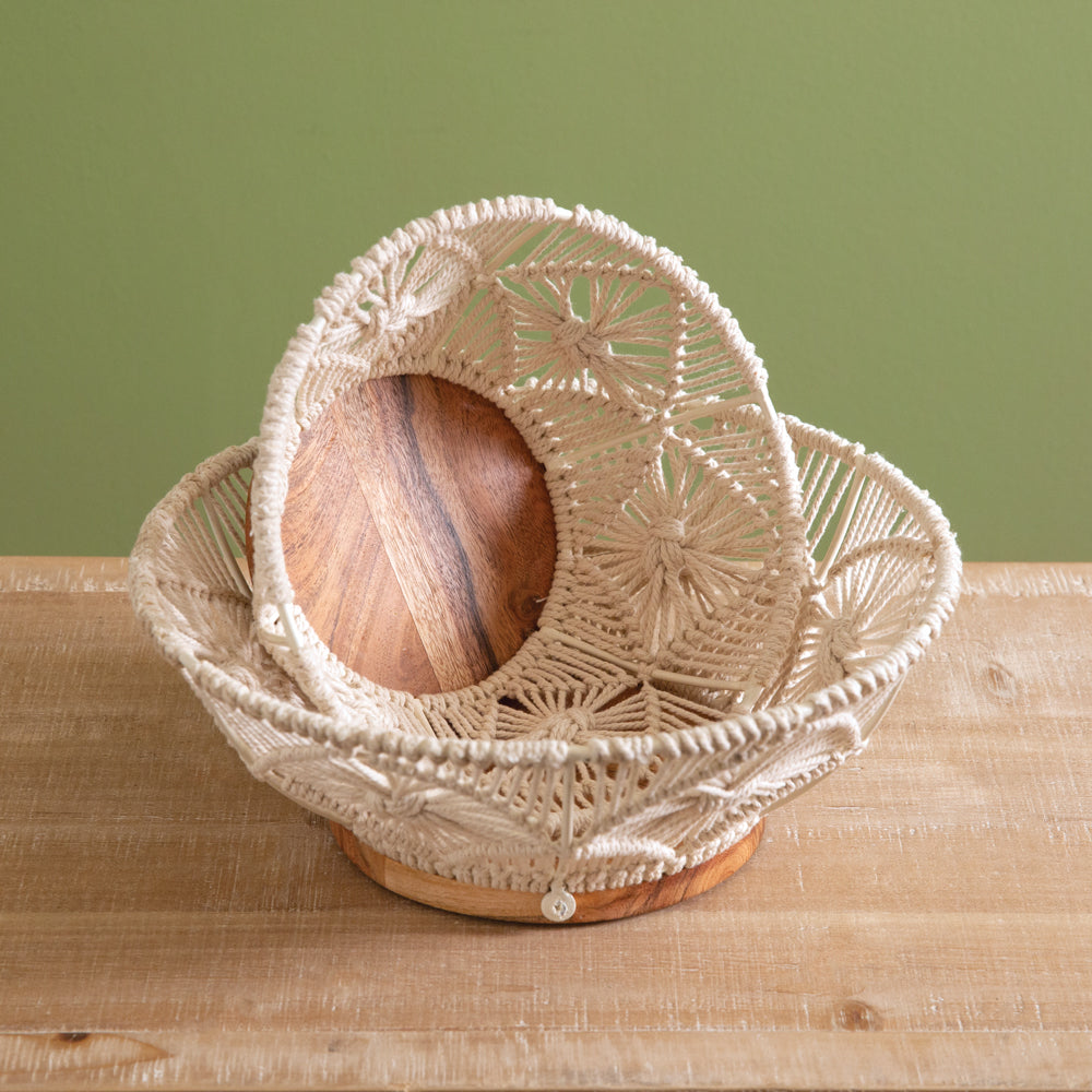 Woven bowl set