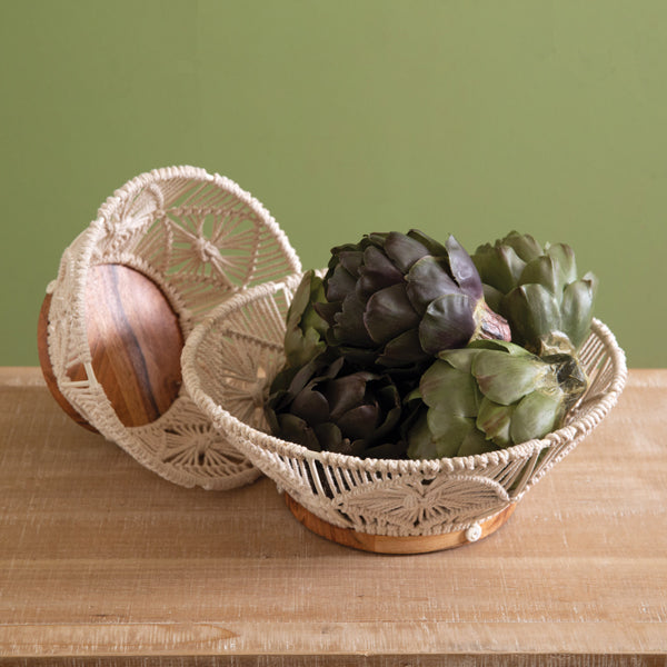 Woven bowl set