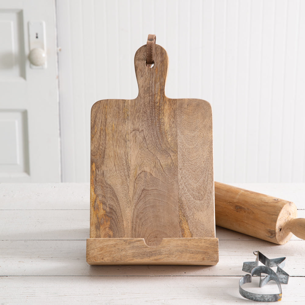 Rustic Cookbook Holder