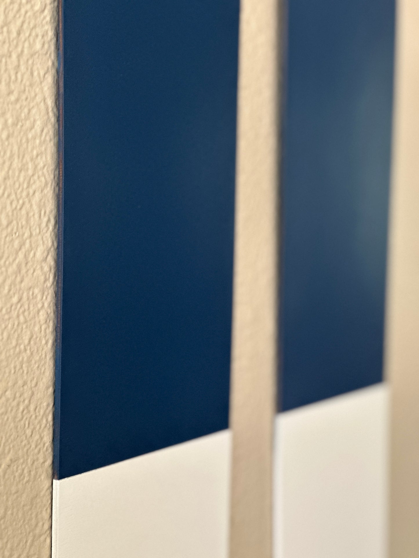 Fork, Knife, & Spoon Wall Hanging, Blue + White