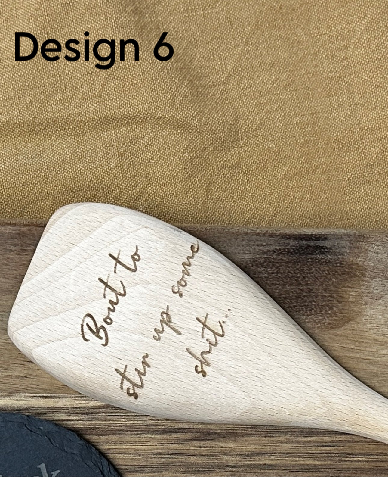 Personalized Wooden Spoon