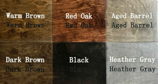 Bread Box in Stain - More Colors Available