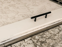 Decorative sink cover soft ivory distressed - more designs