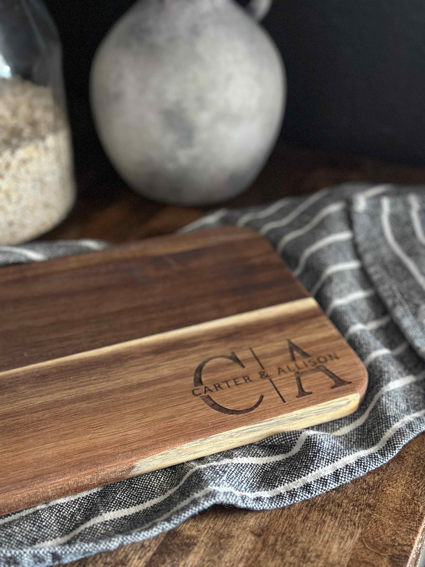Initial cutting board