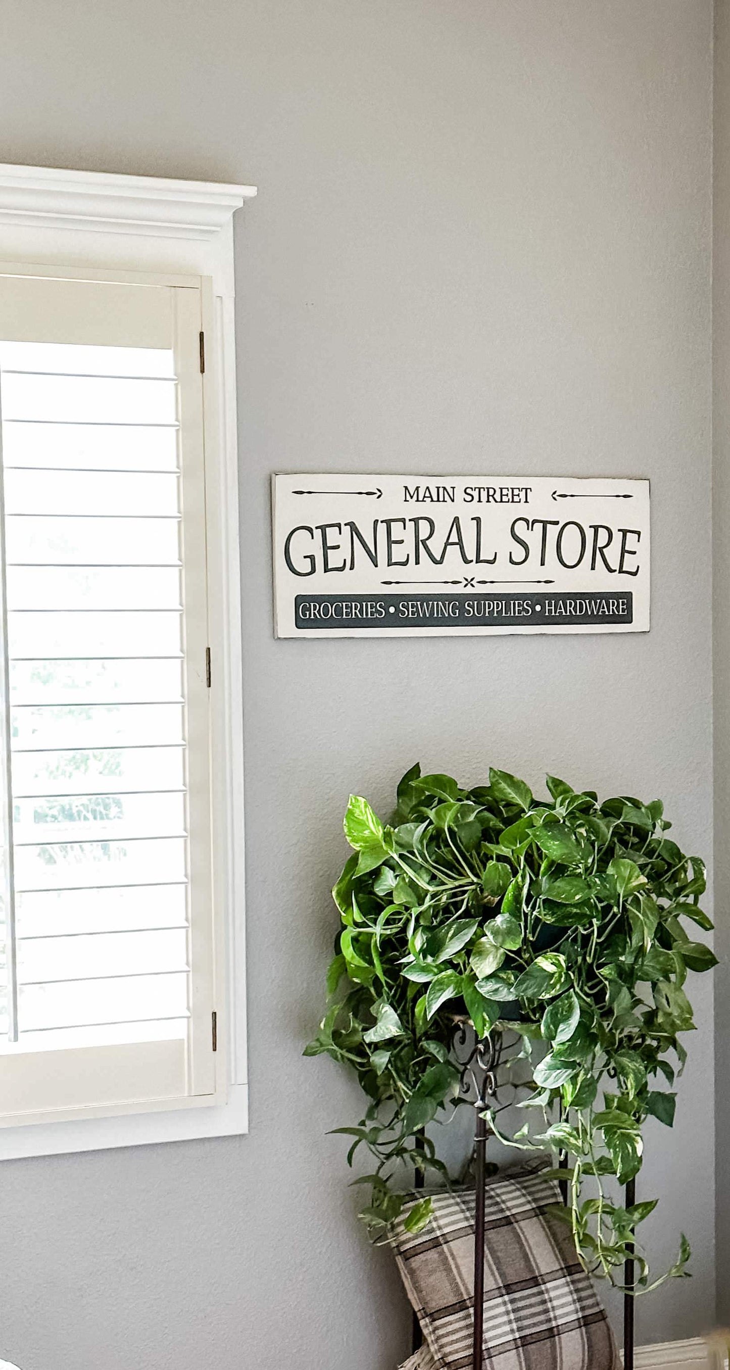 General Store Wall Sign