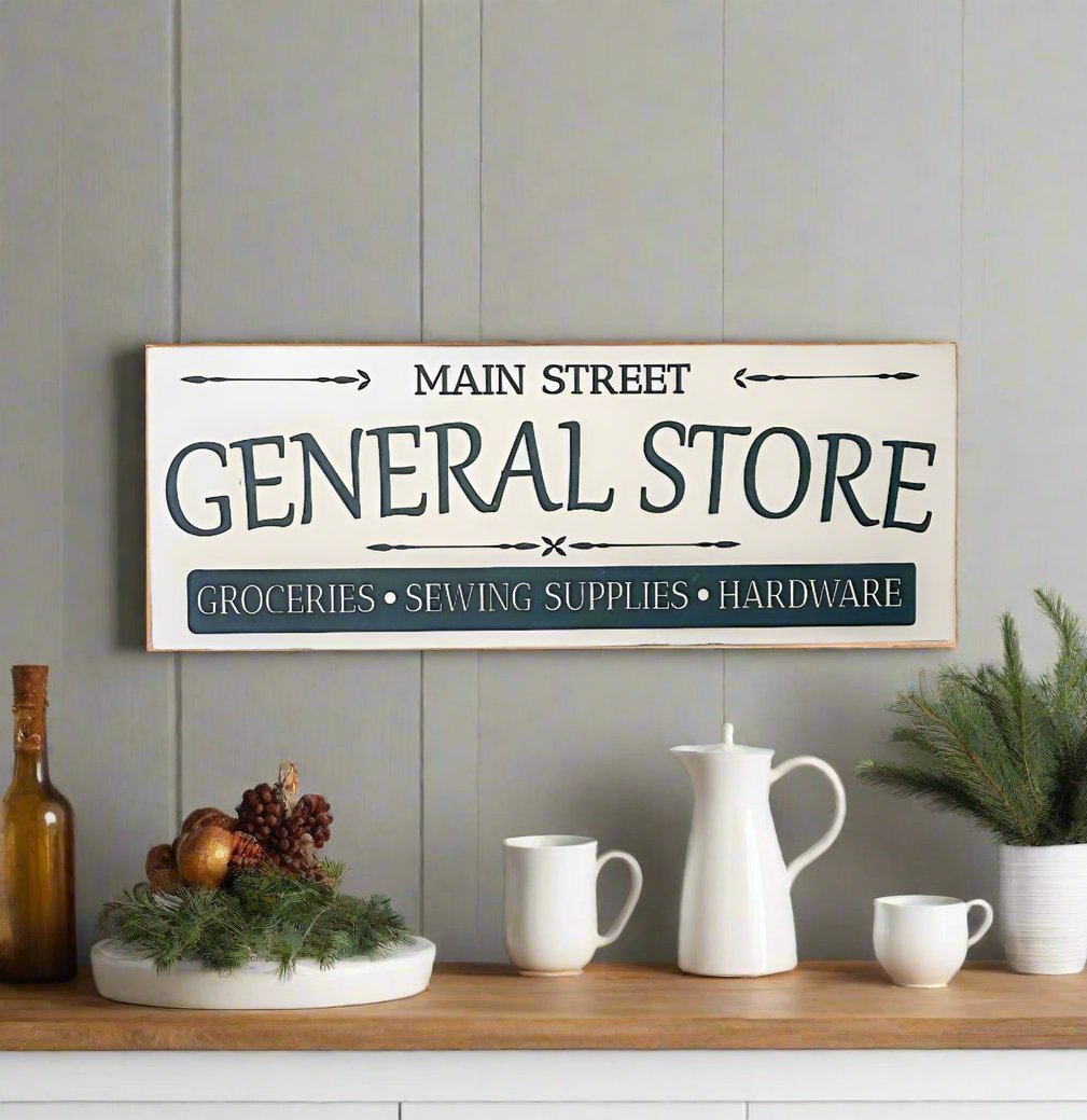 General Store Wall Sign