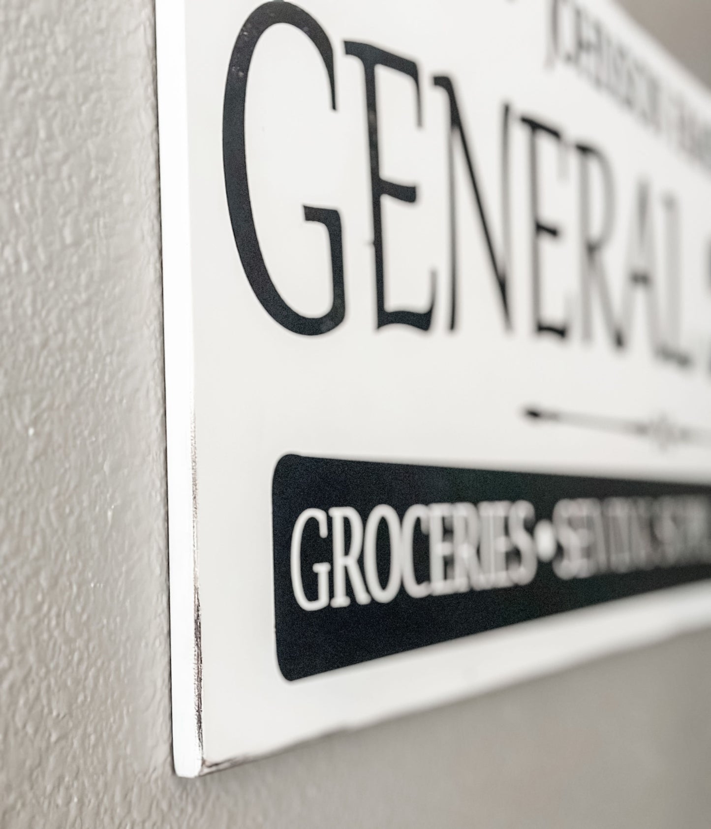 General Store Wall Sign