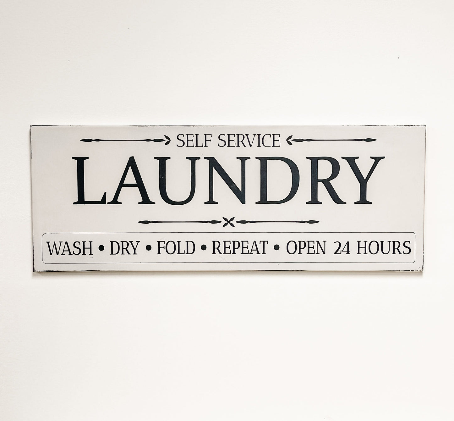 Laundry Wall Sign