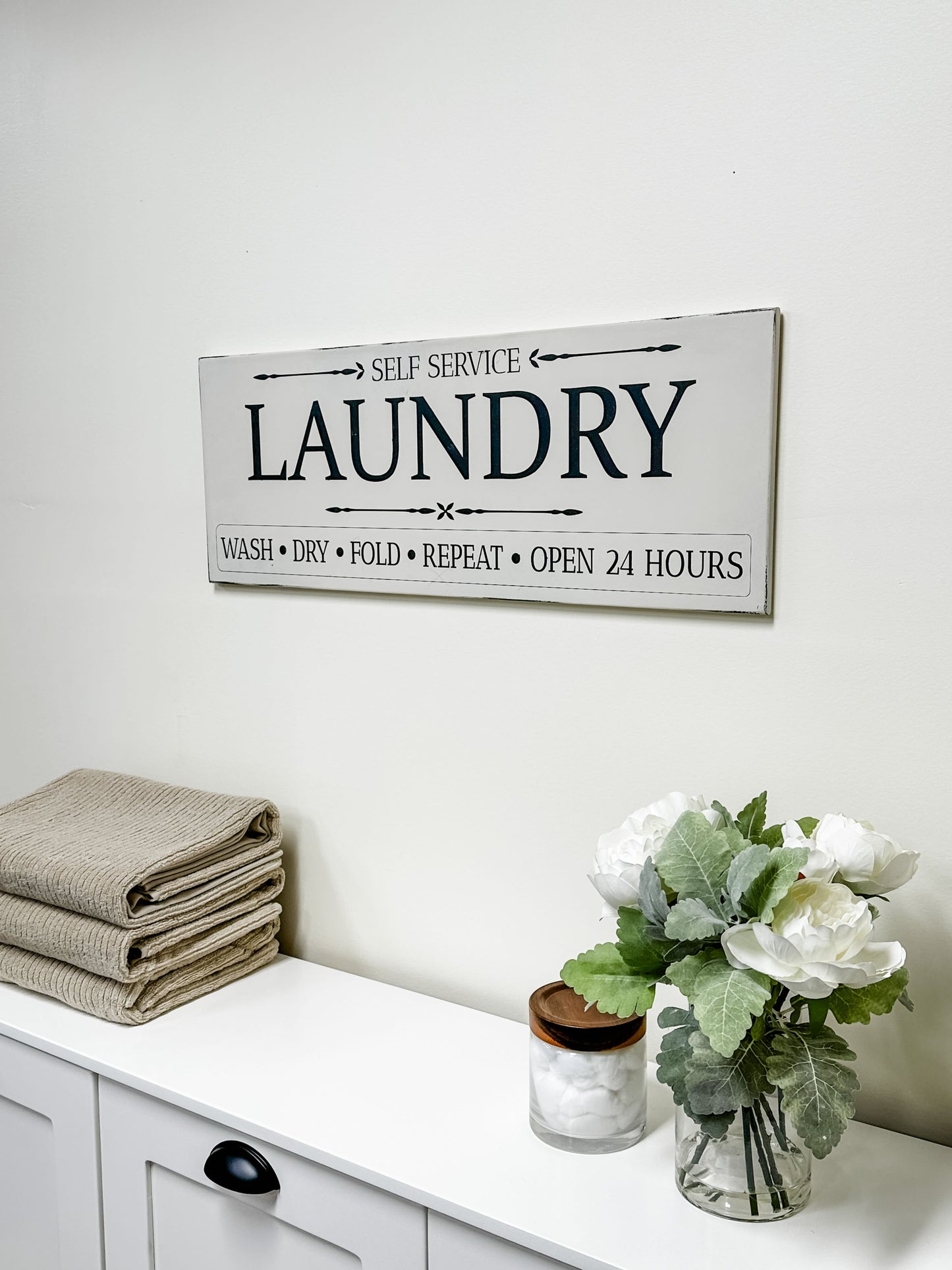 Laundry Wall Sign