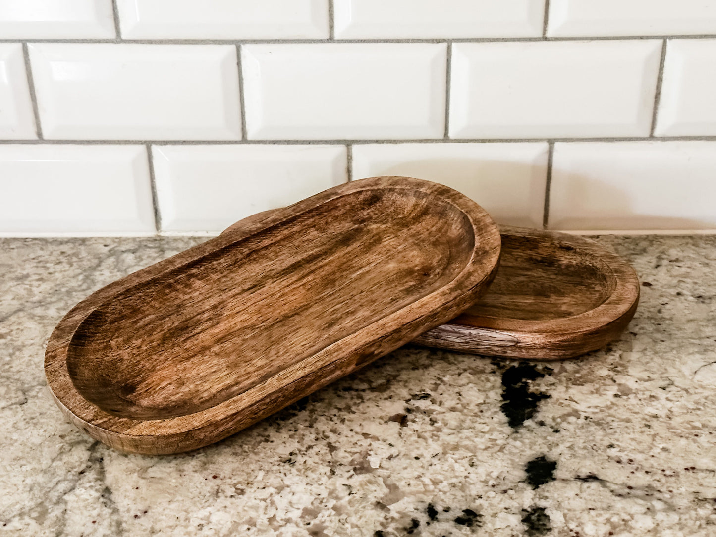 Mango Wood Oval Tray