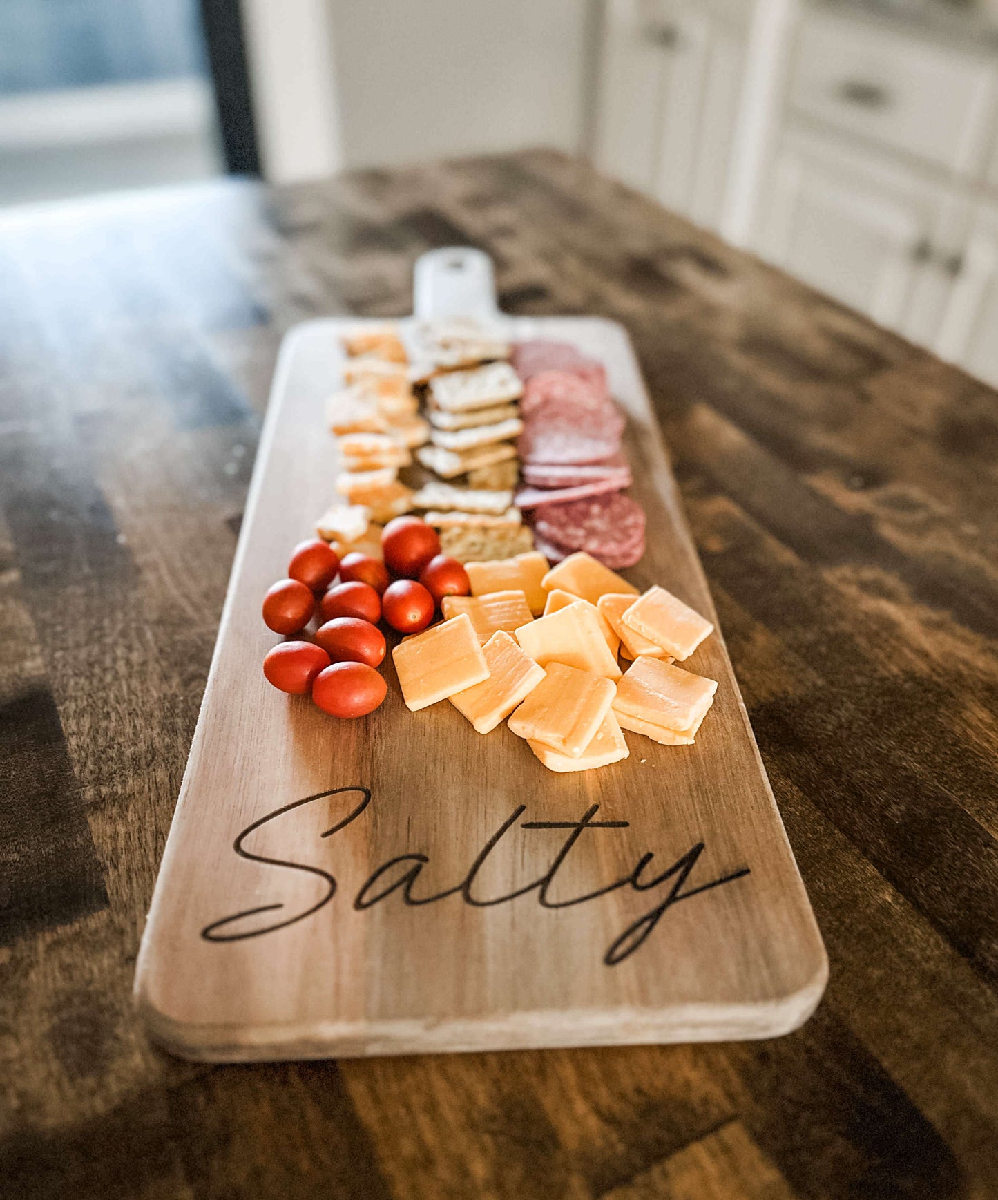 Sweet and Salty Long Rectangle Cutting Board