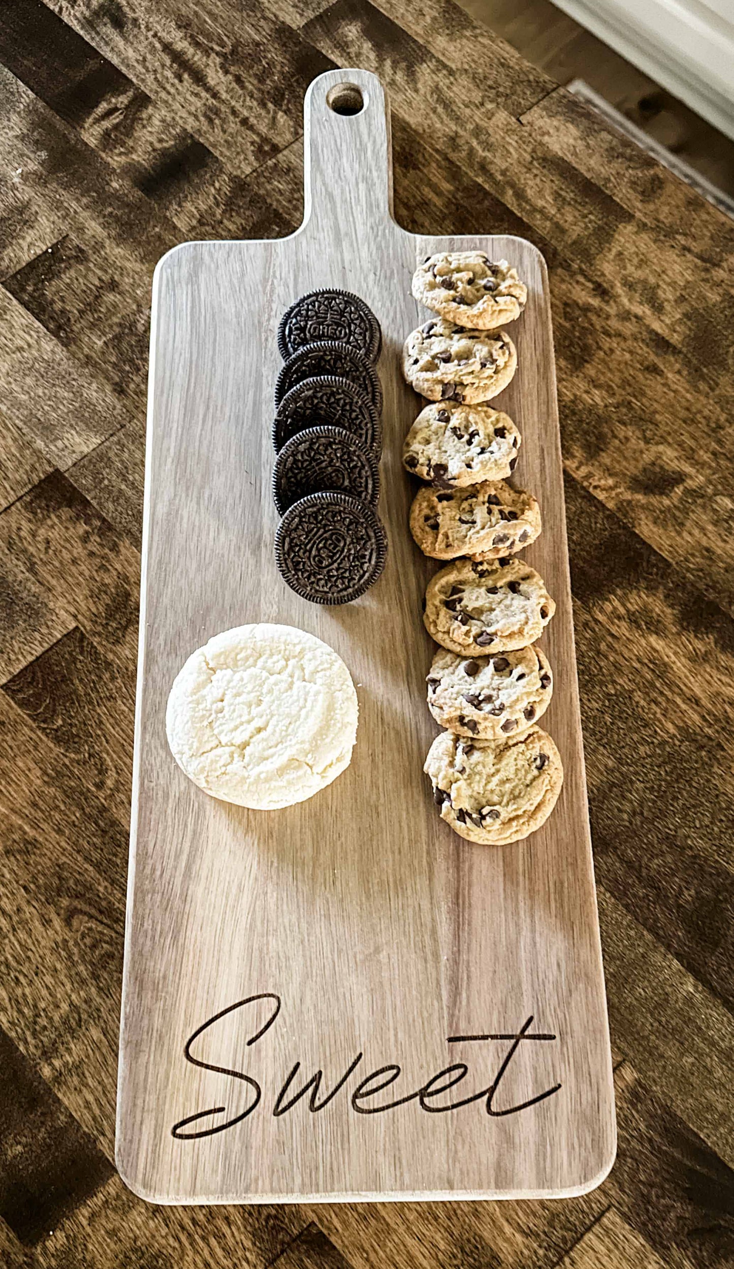 Sweet and Salty Long Rectangle Cutting Board