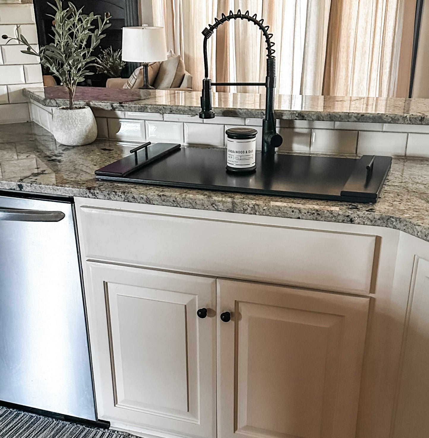 Decorative sink cover