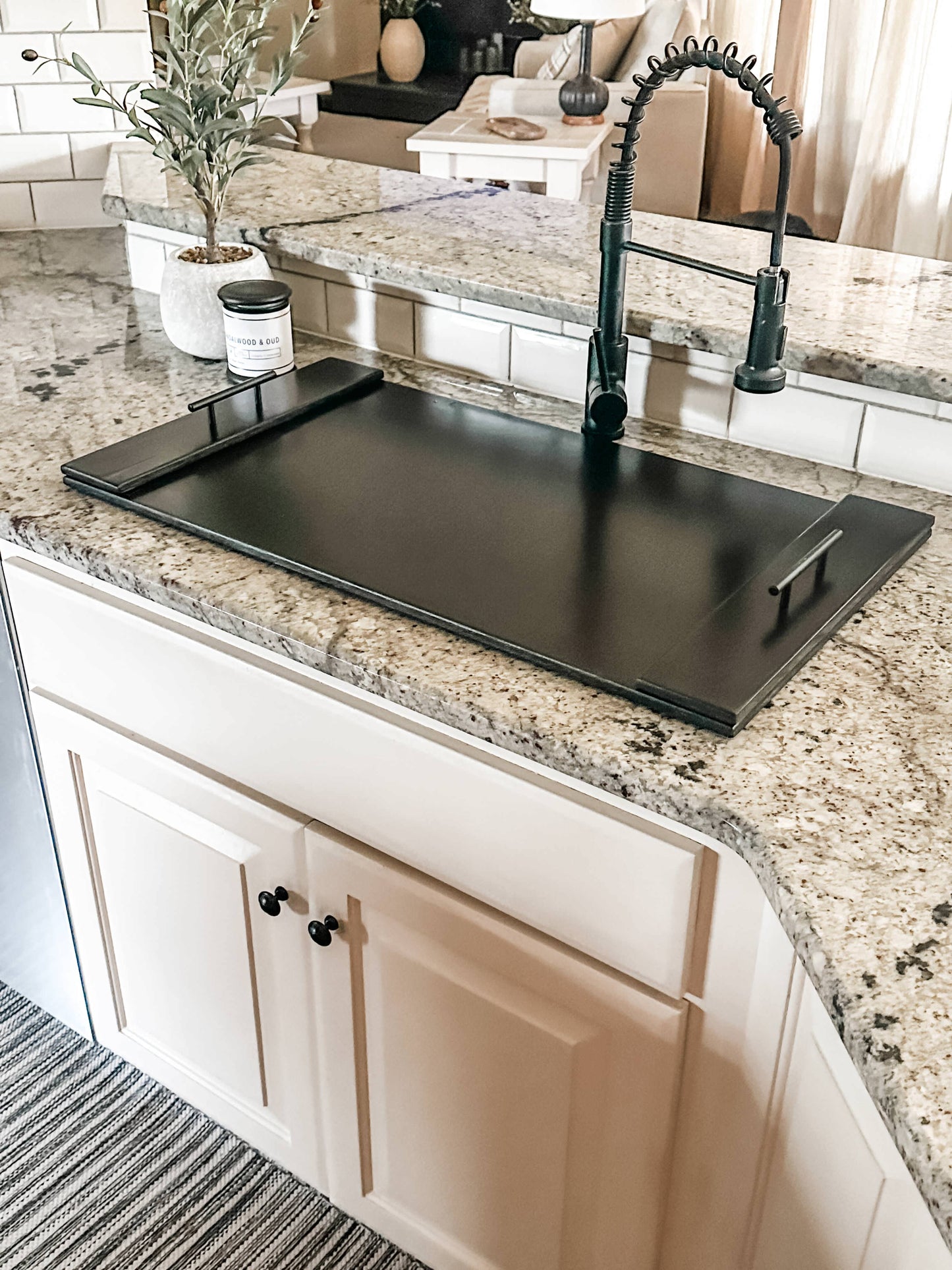 Decorative sink cover