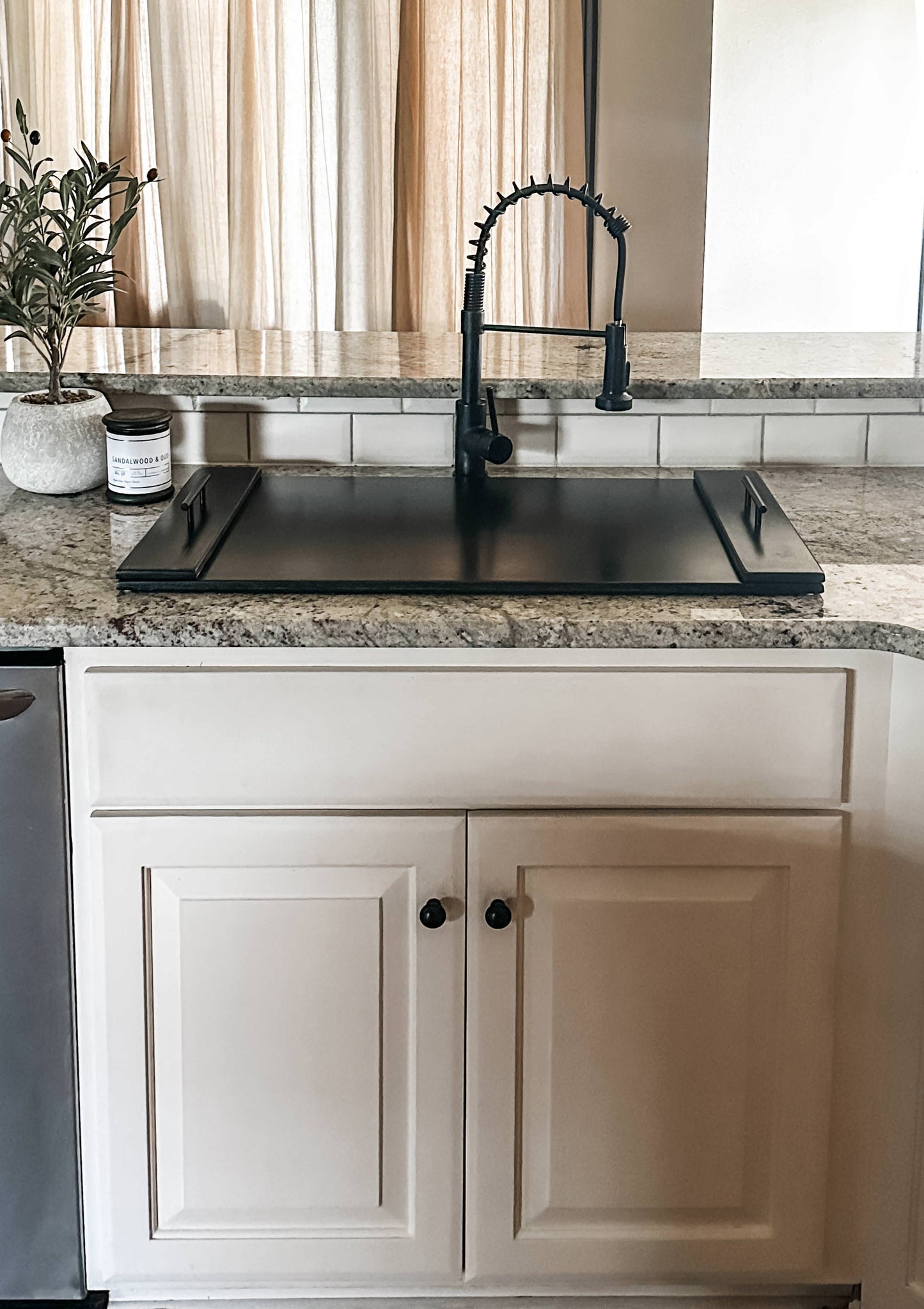 Decorative sink cover