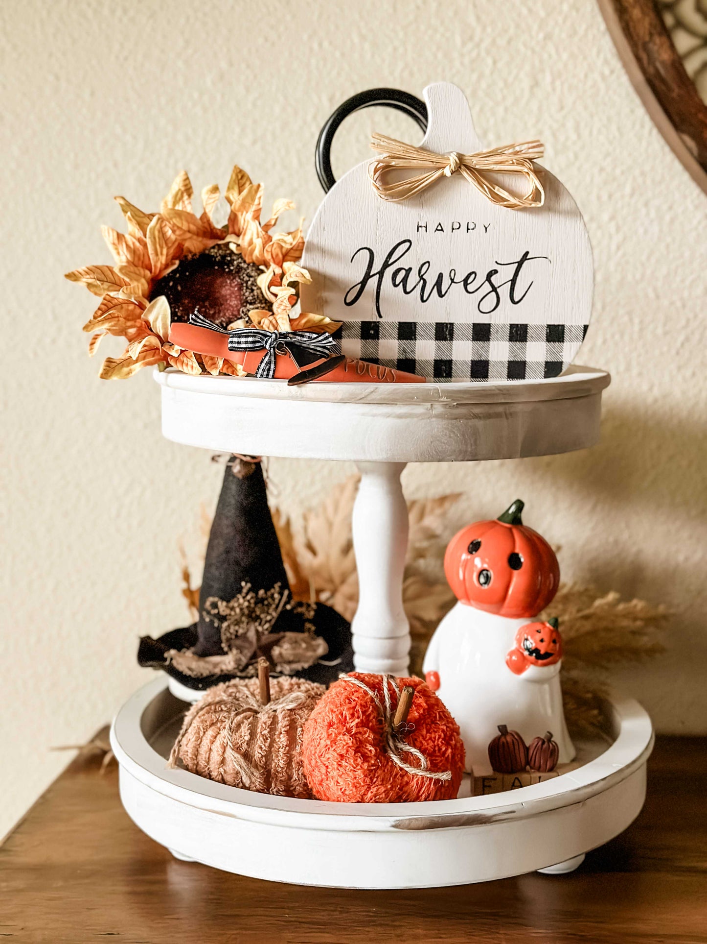 Light Up Pumpkin Ghost Figurine PRE ORDER 8/1/2025