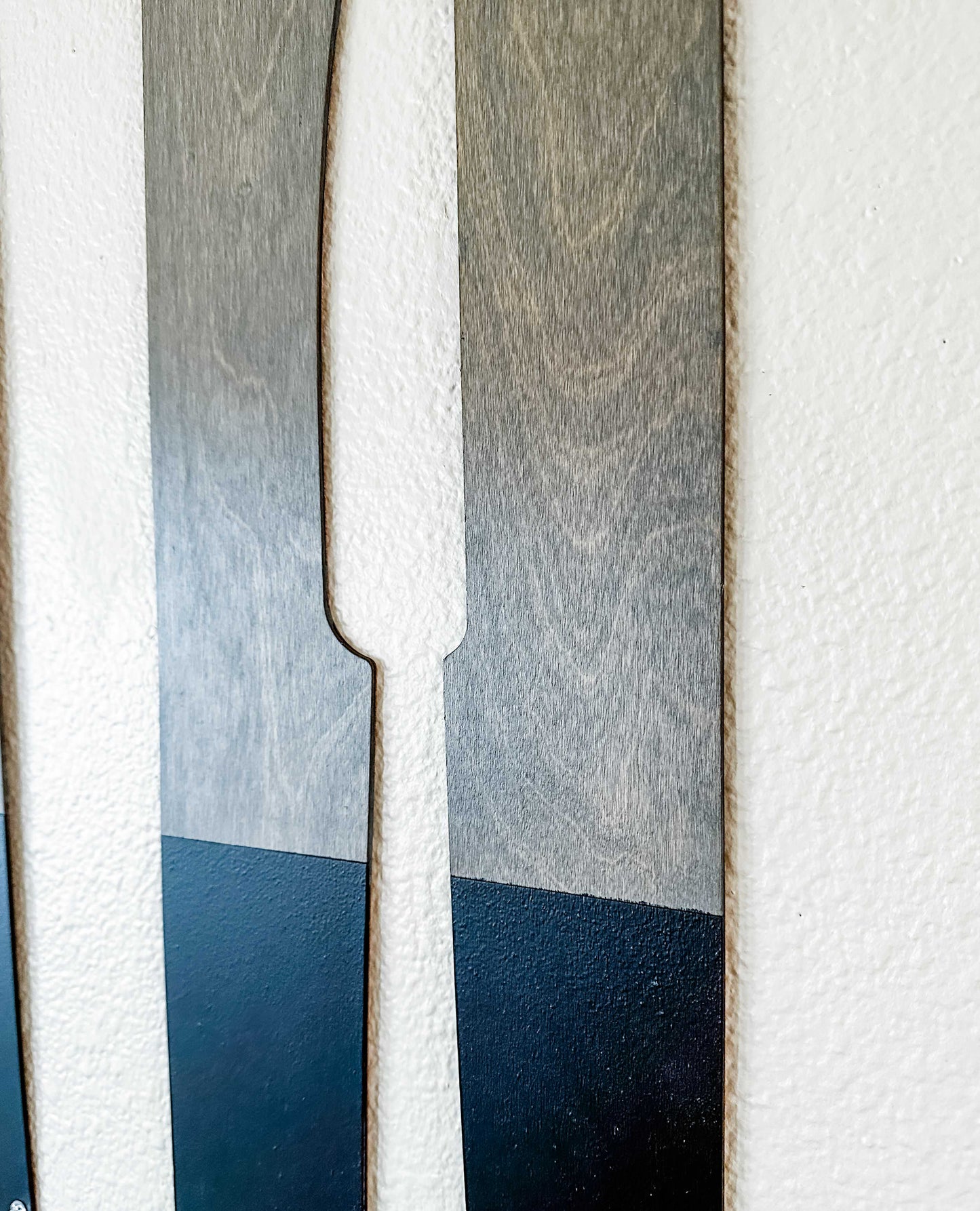 Fork, Knife, & Spoon Wall Hanging, Aged Barrel + Black