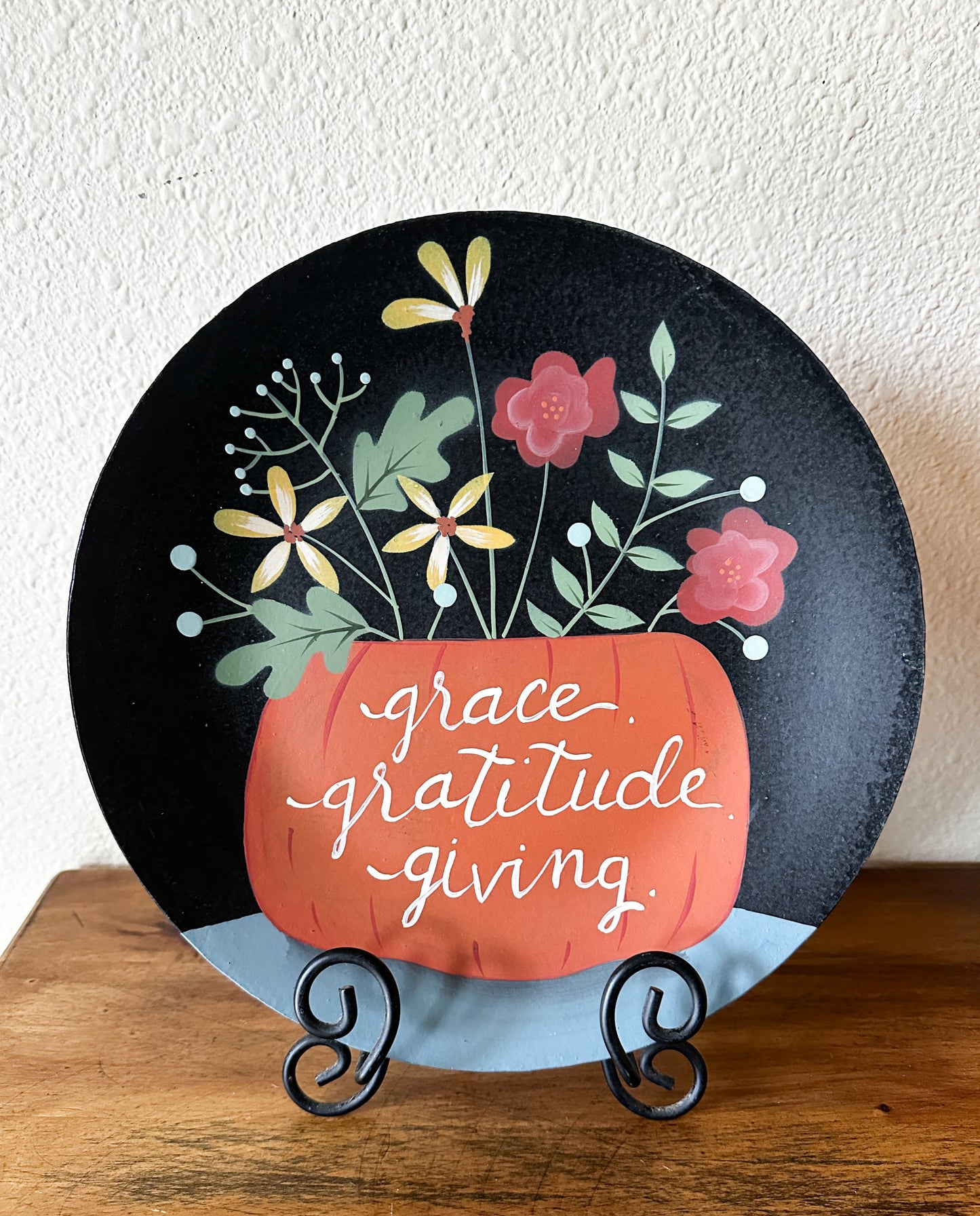 Grace, Gratitude, and Giving Plate