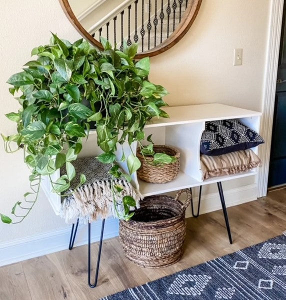 Entryway Credenza in Soft White, Tall