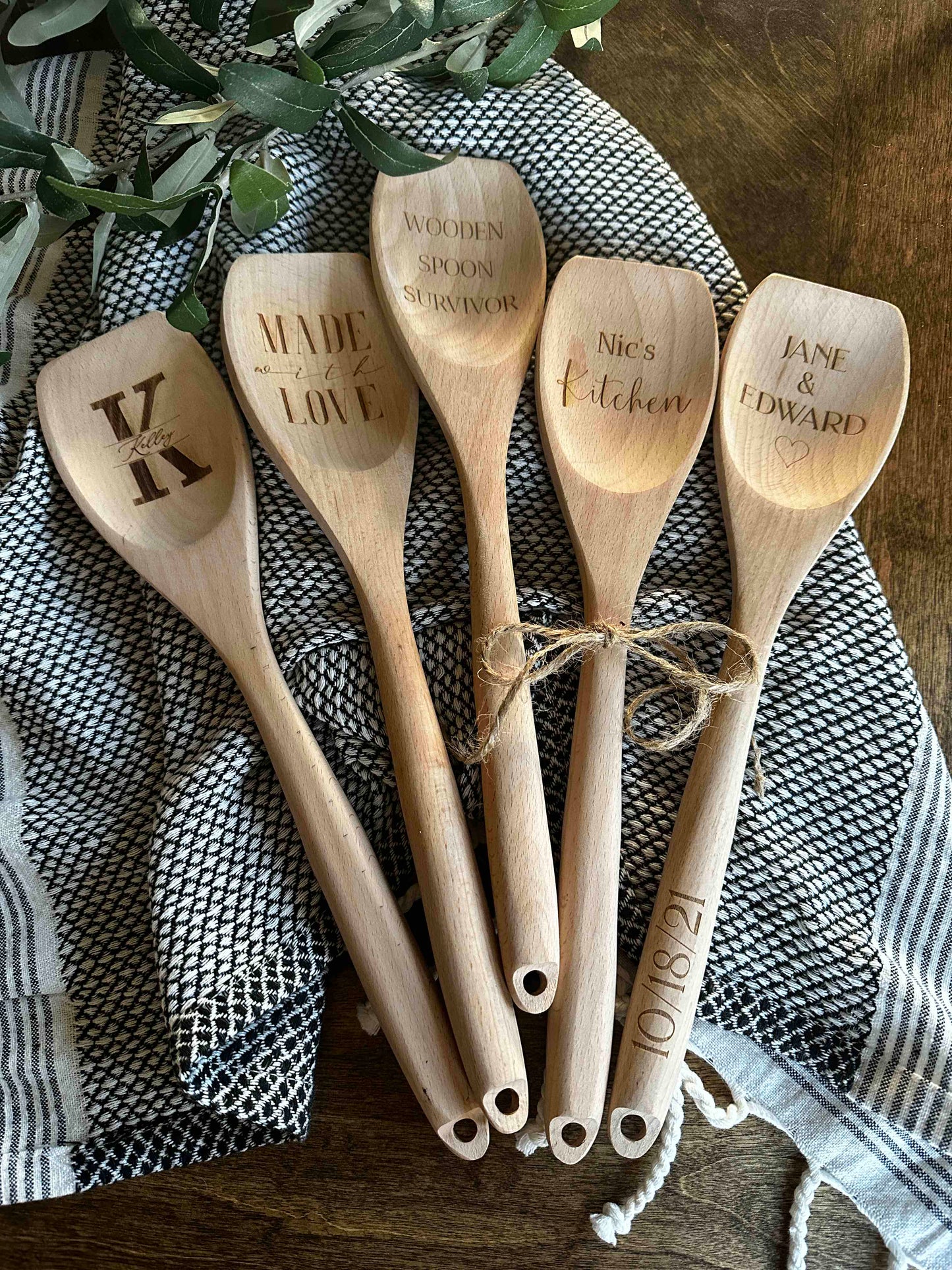 Personalized Wooden Spoon