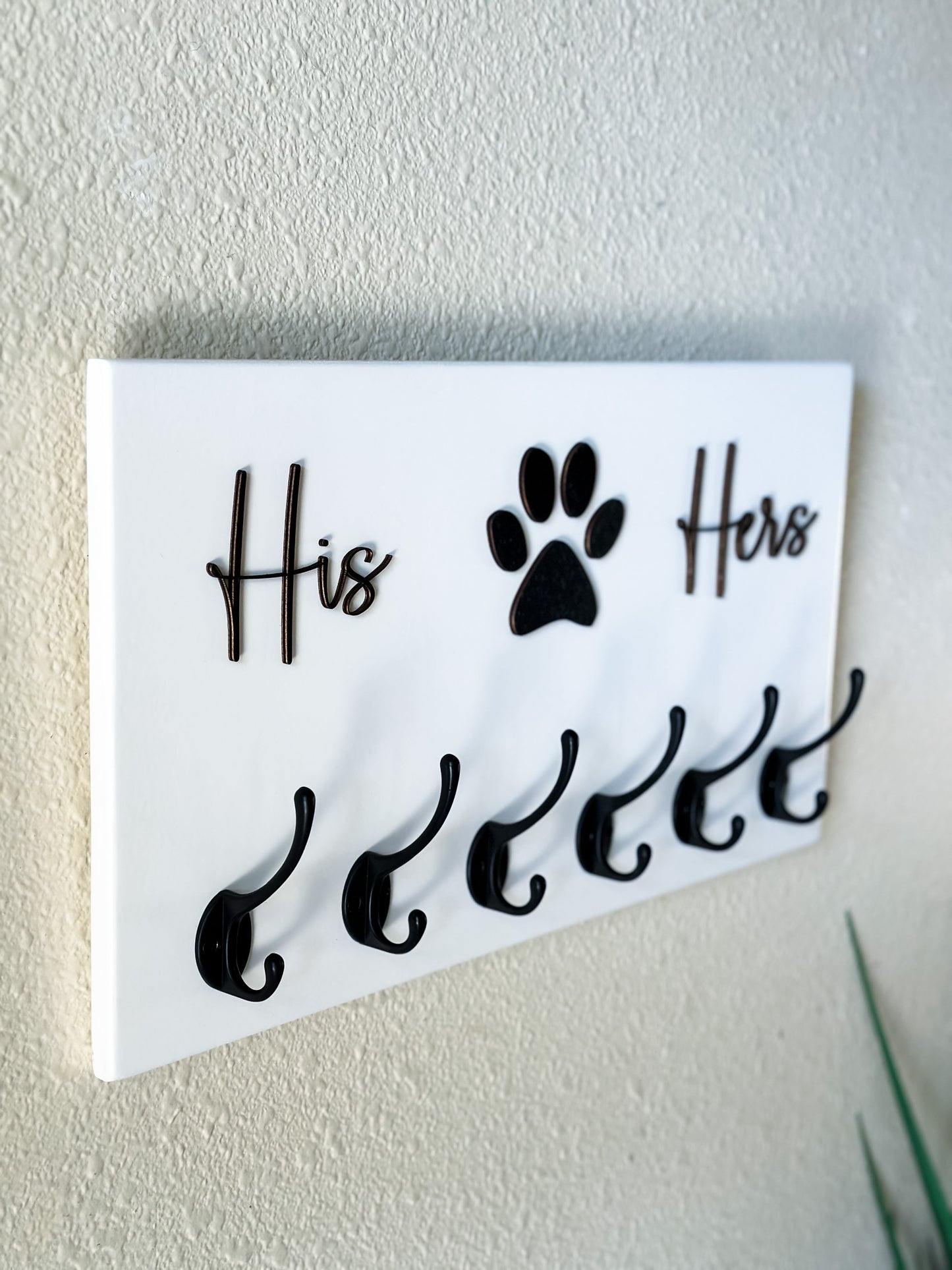 Personalized Dog Leash Holder