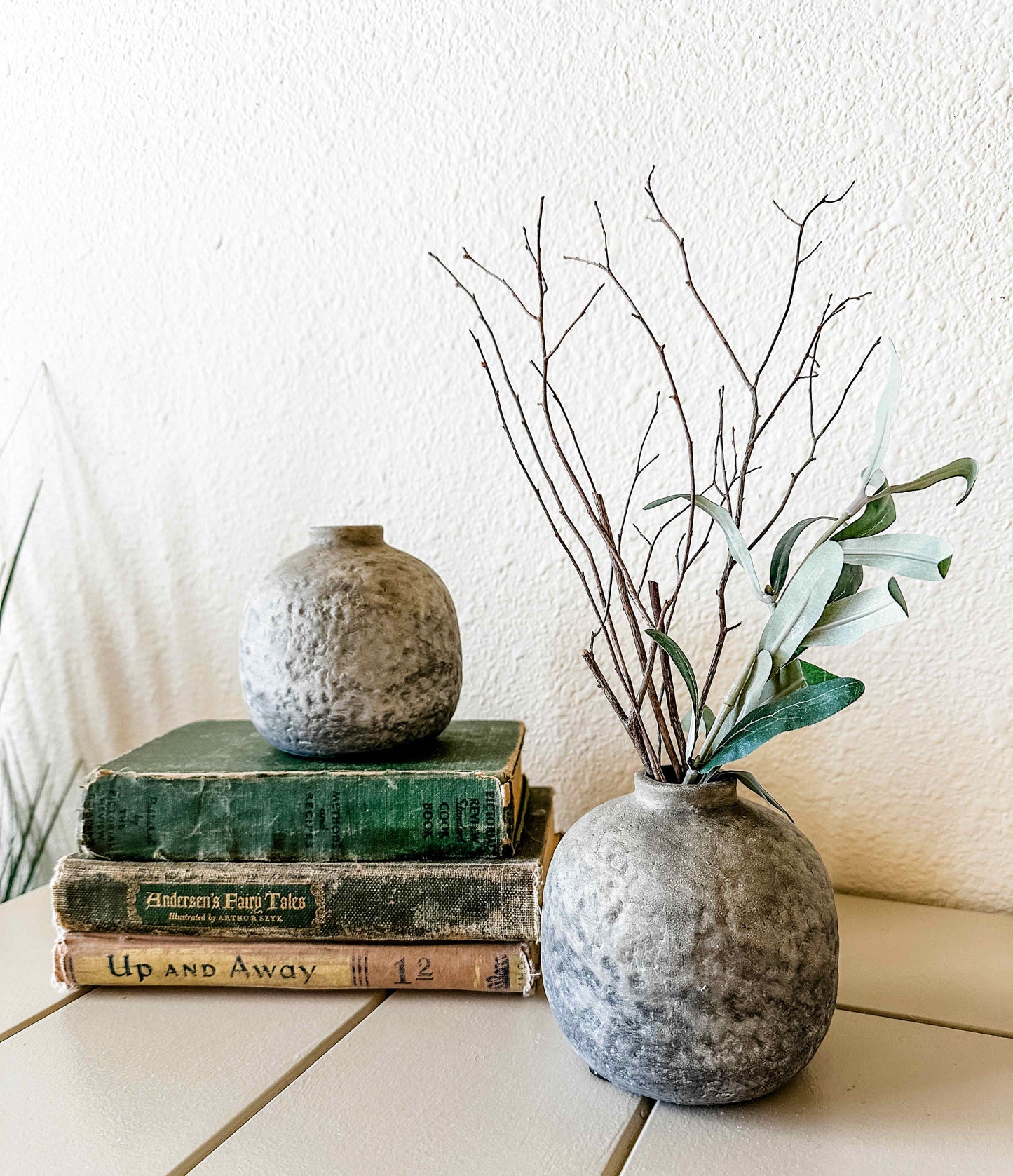 Small Textured Bud Vase