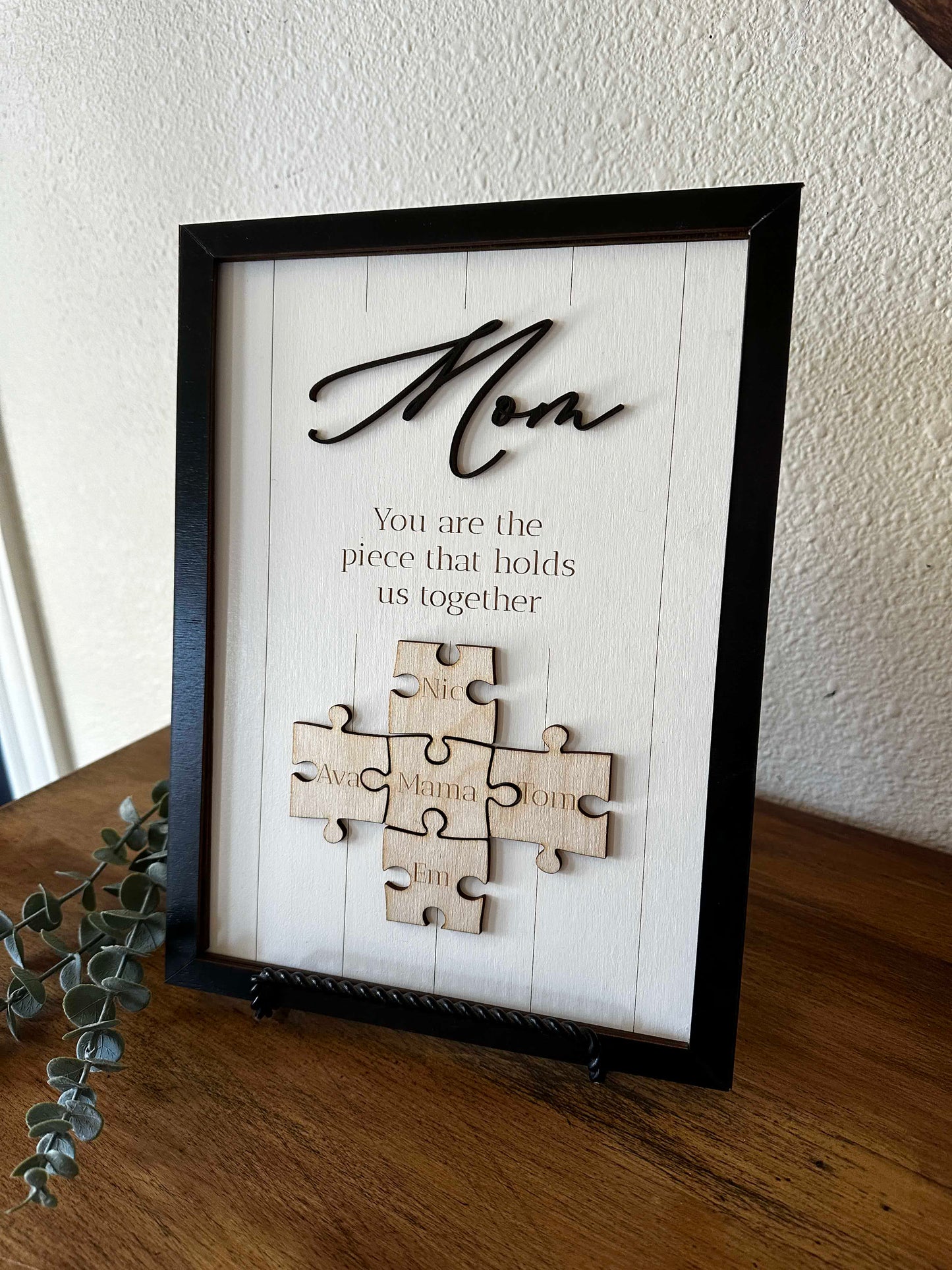 Mother's Day Puzzle Sign