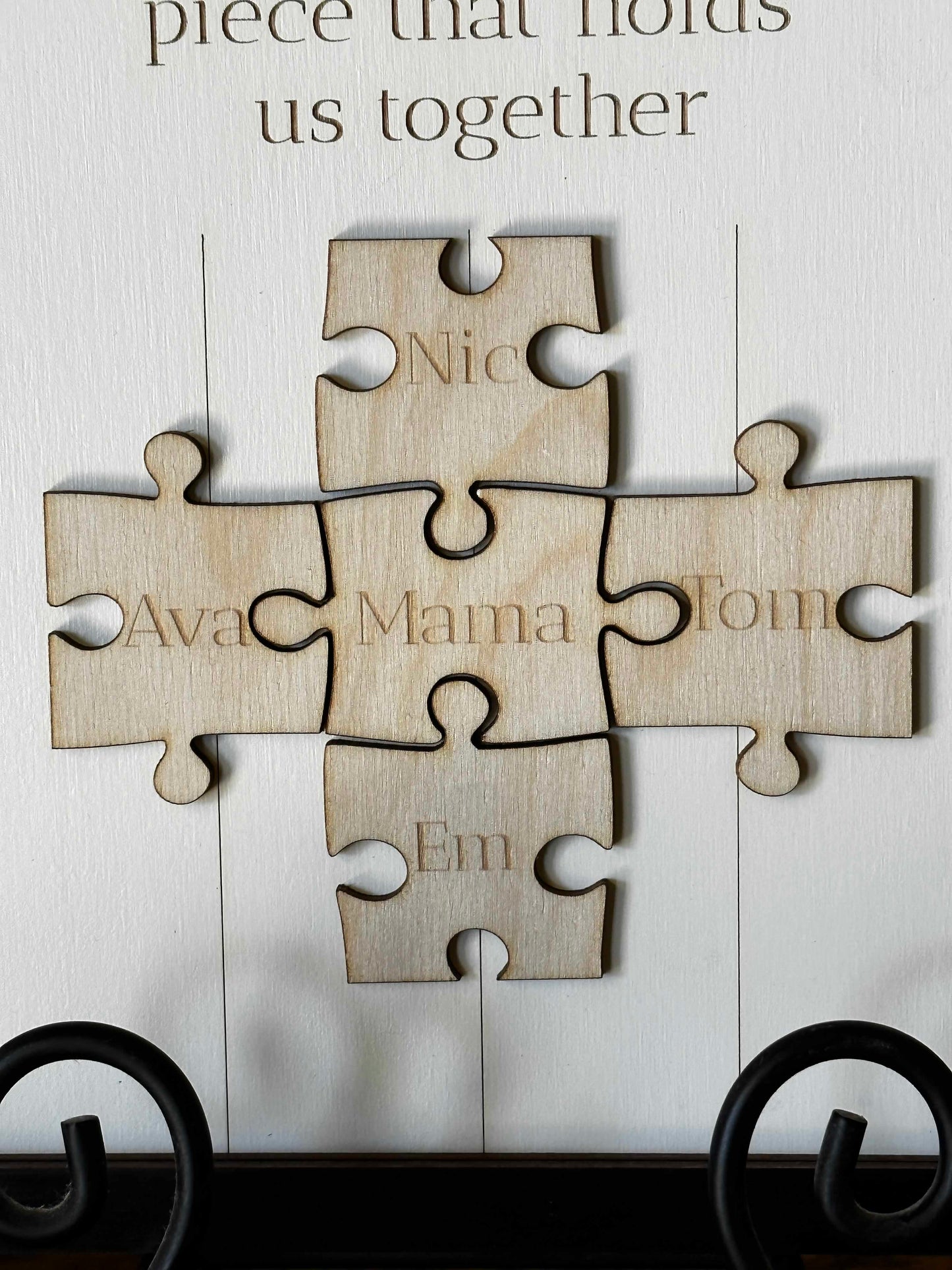 Mother's Day Puzzle Sign