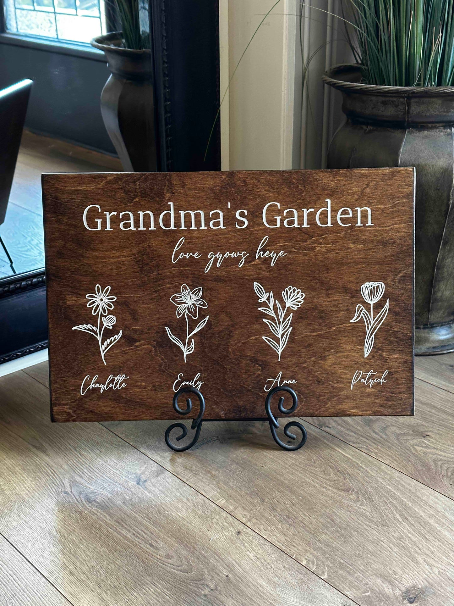 Grandma's Garden Sign
