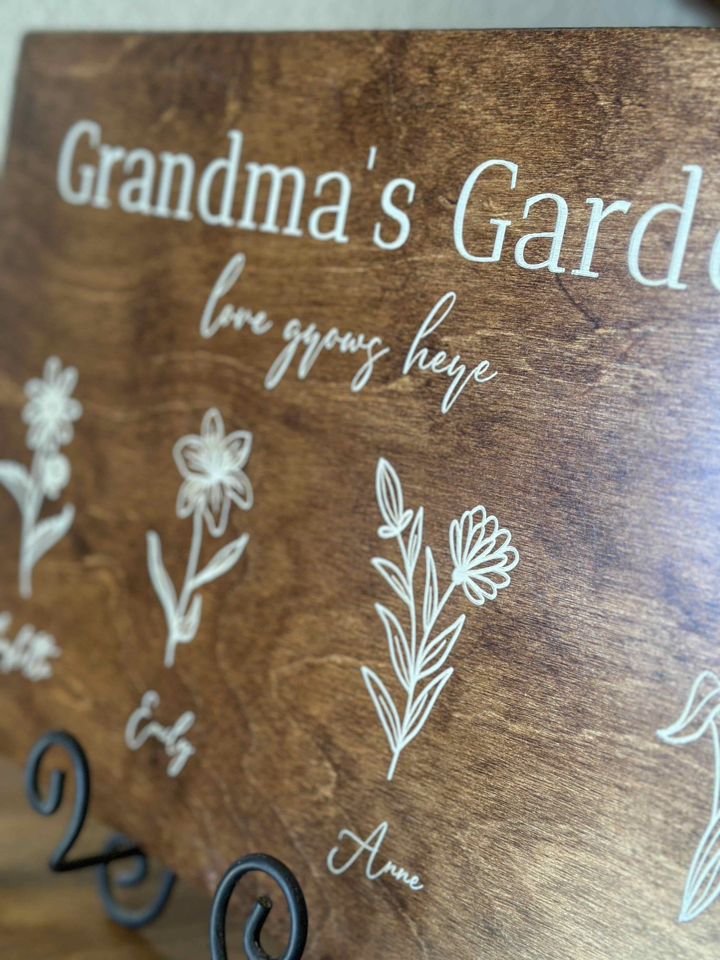 Grandma's Garden Sign