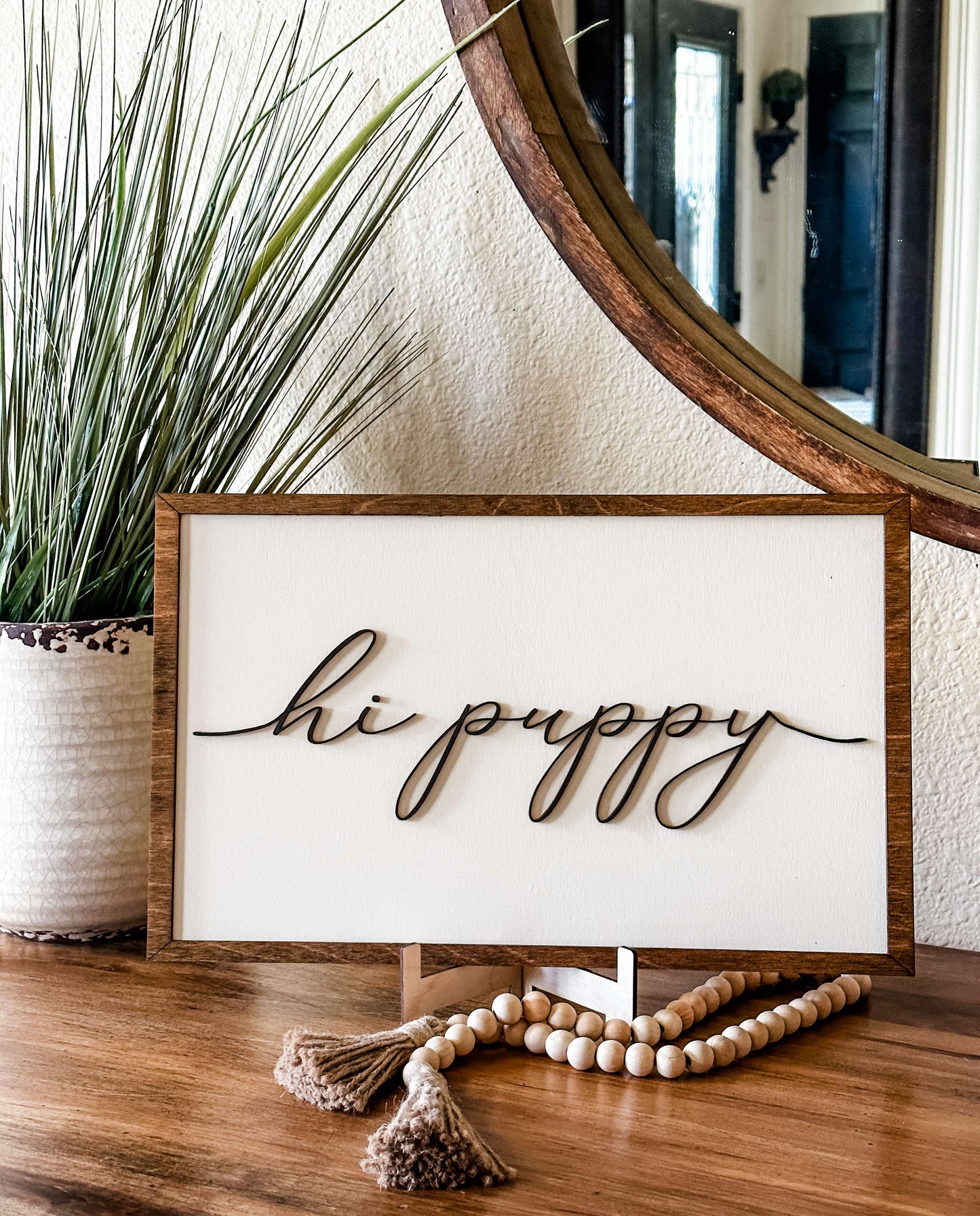 "Hi Puppy" Sign