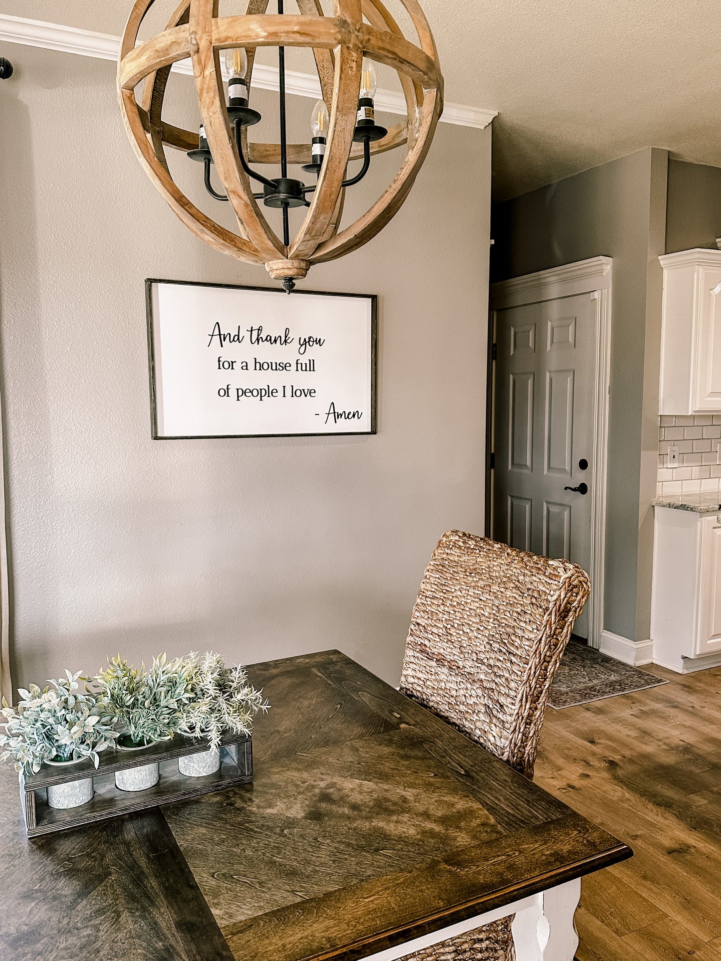 Engraved Gratitude Wall Sign