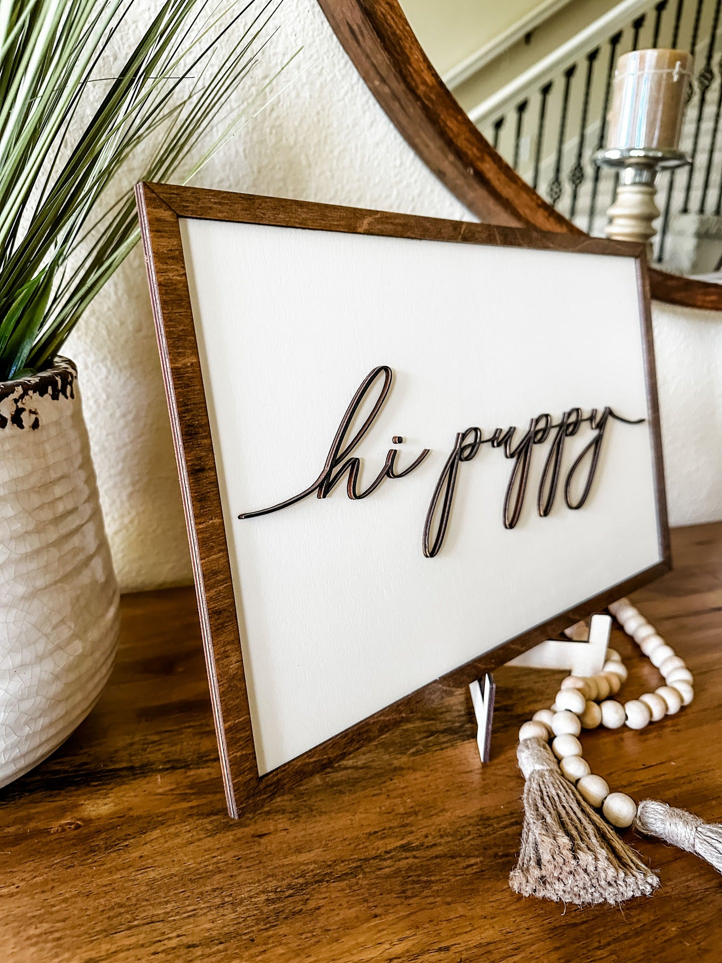 "Hi Puppy" Sign