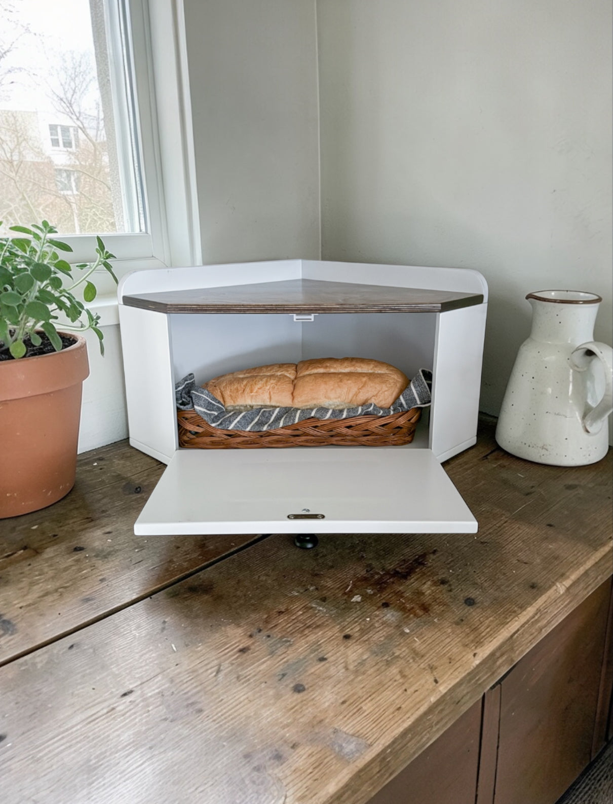 Bread Box - White