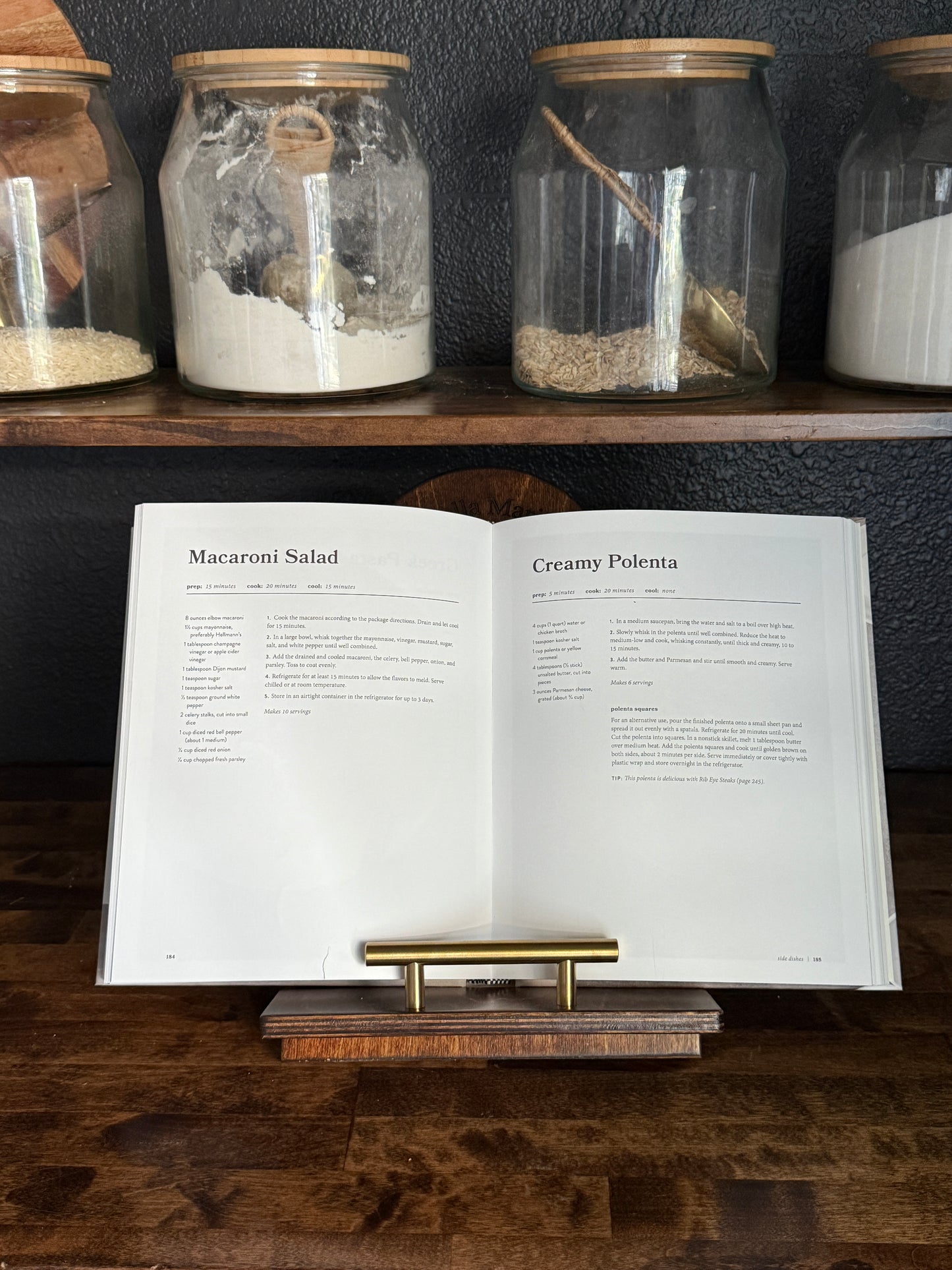 Personalized Initial and Name Recipe Stand - Stella - Recipe Cookbook holder