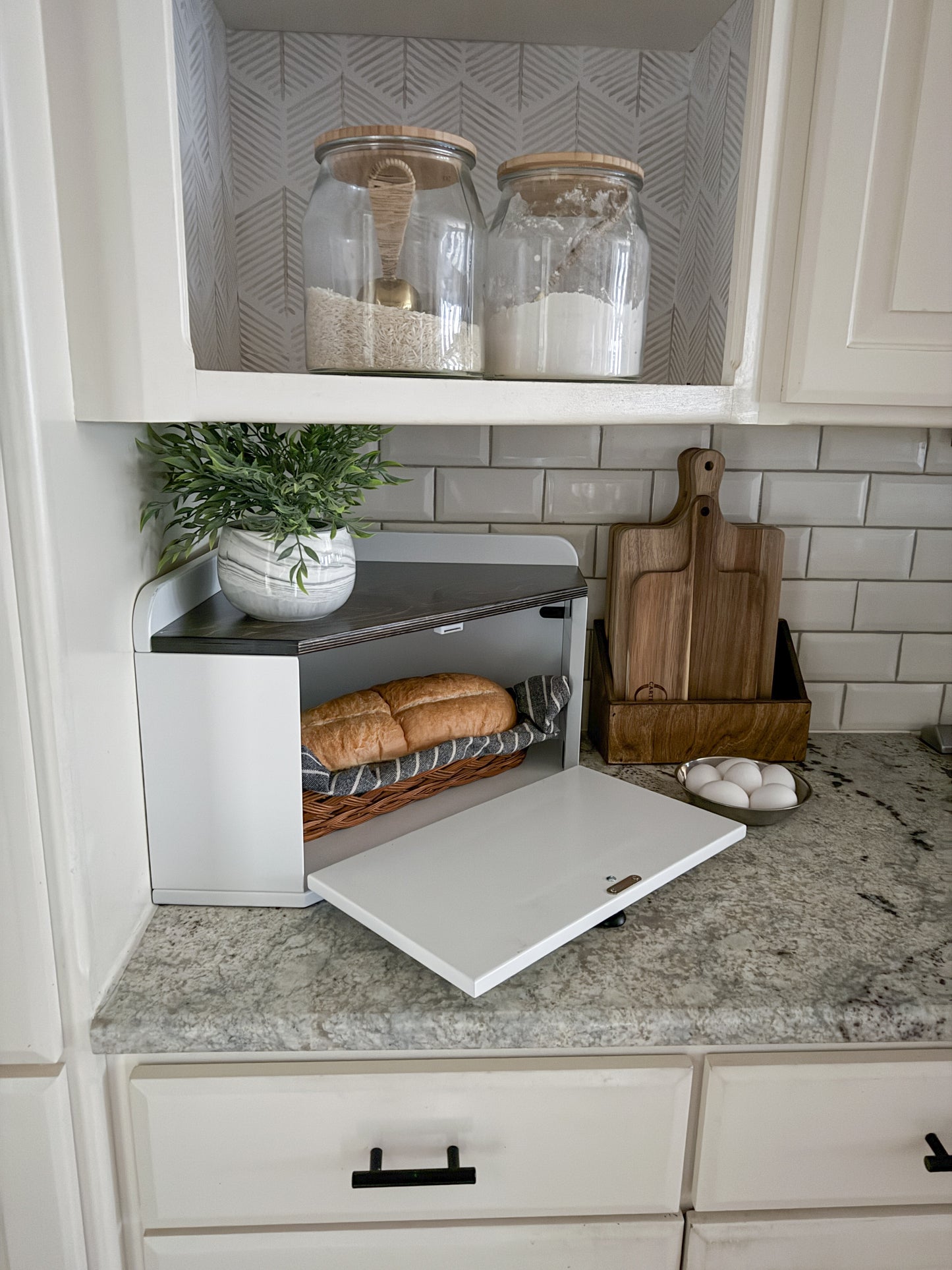 Bread Box - White