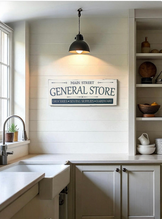 General Store Wall Sign