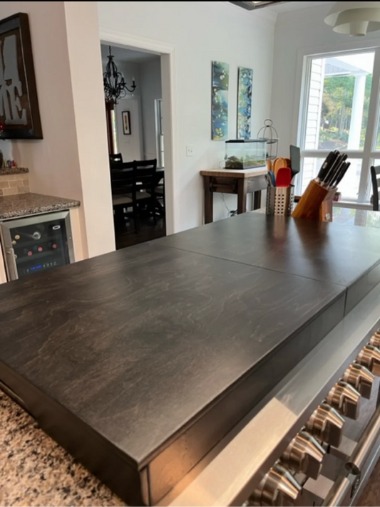 Clean and Simple Stove Cover SPLIT style