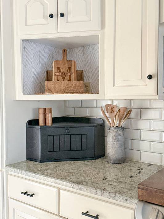 Bread Box Black Stain