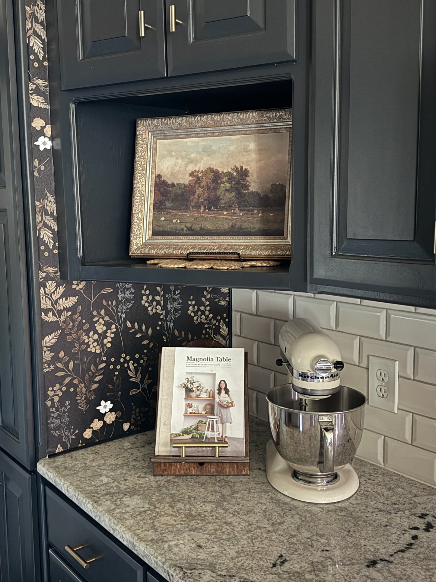 Personalized Initial and Name Recipe Stand - Stella - Recipe Cookbook holder