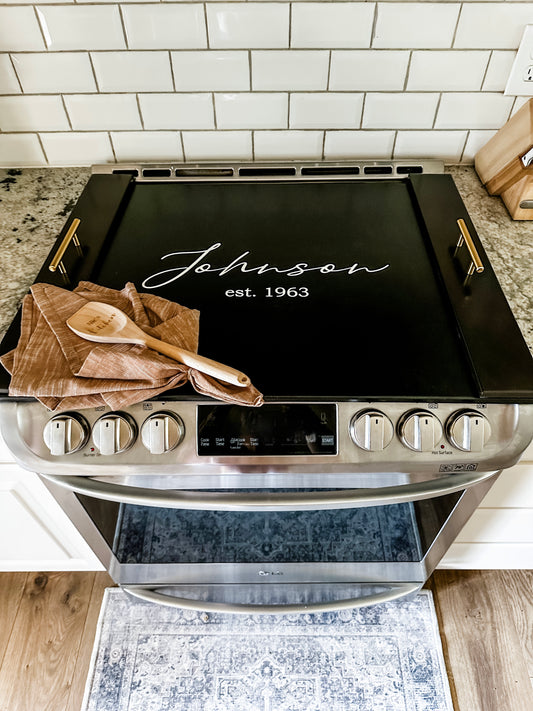 Slatted Wooden Noodle Board, Stove Cover – Josephine Thomas Home