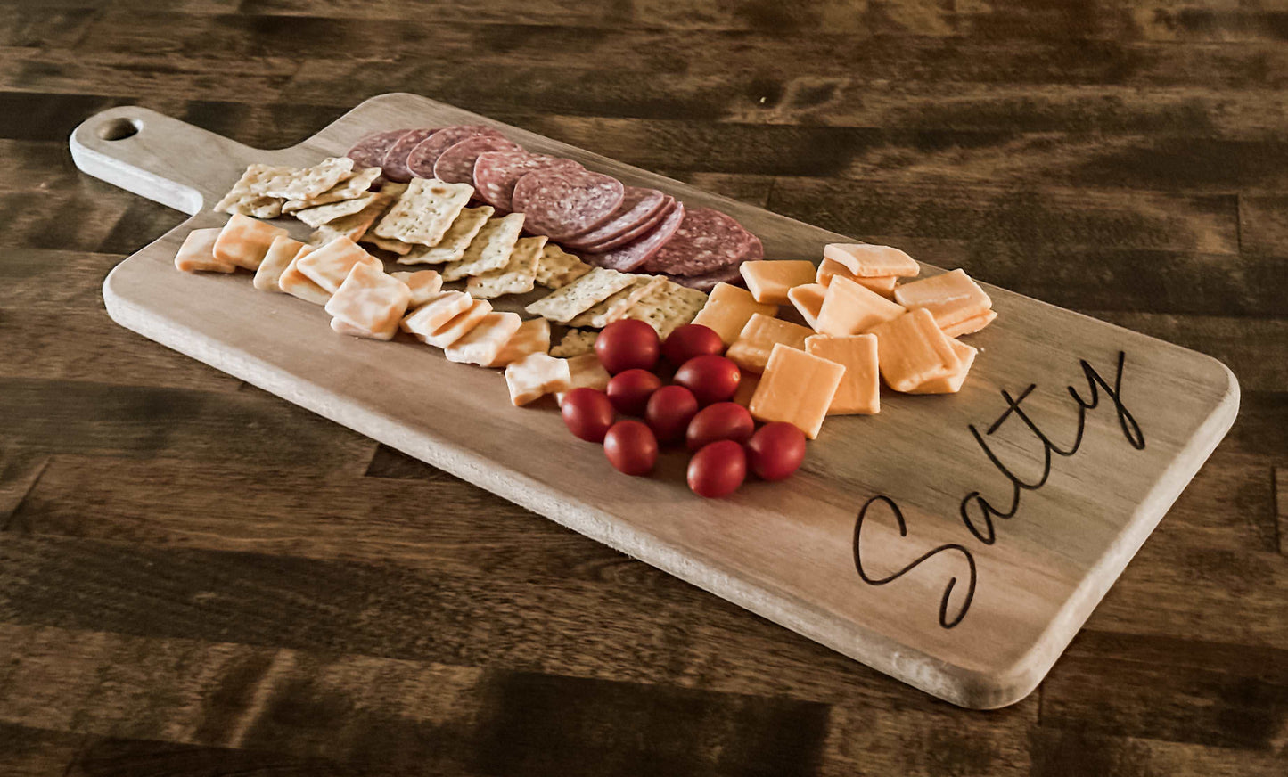 Sweet and Salty Long Rectangle Cutting Board