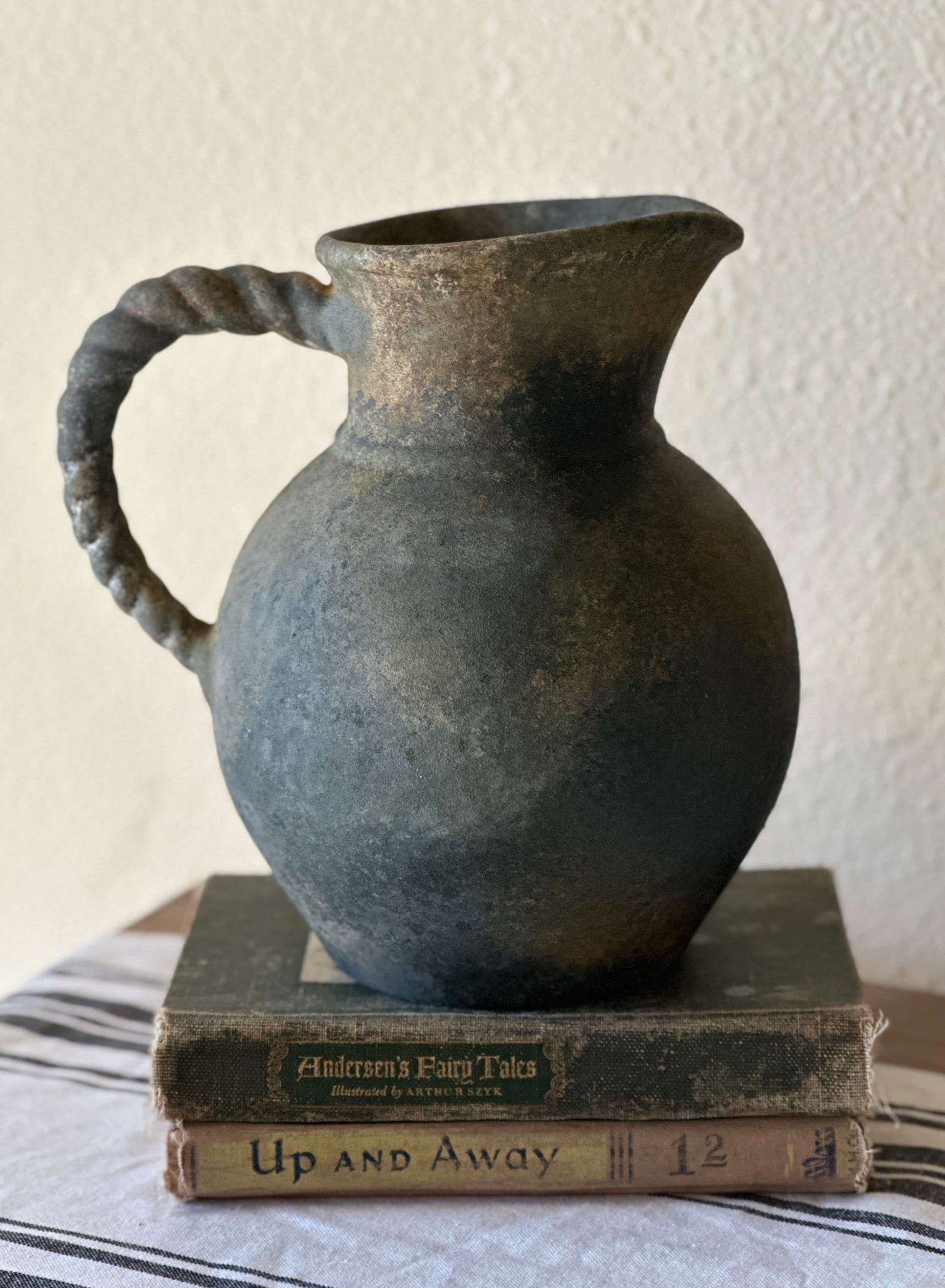 Pitcher - Large Size Distressed Vase