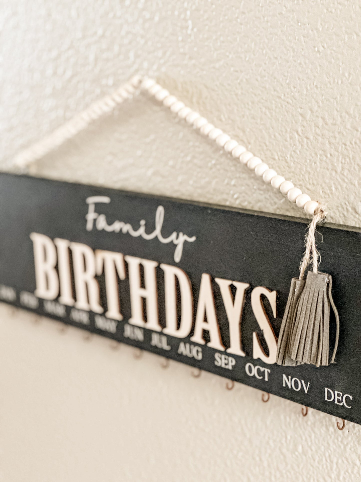 Family Birthday Sign