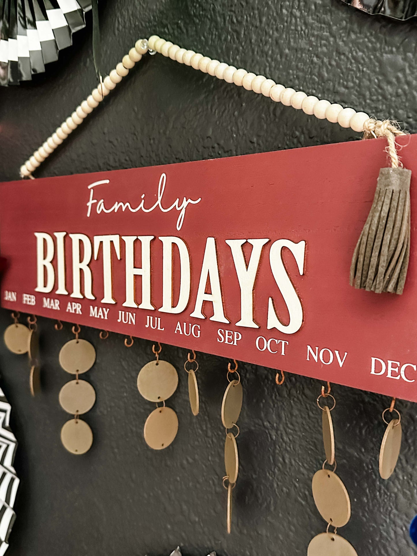 Family Birthday Sign