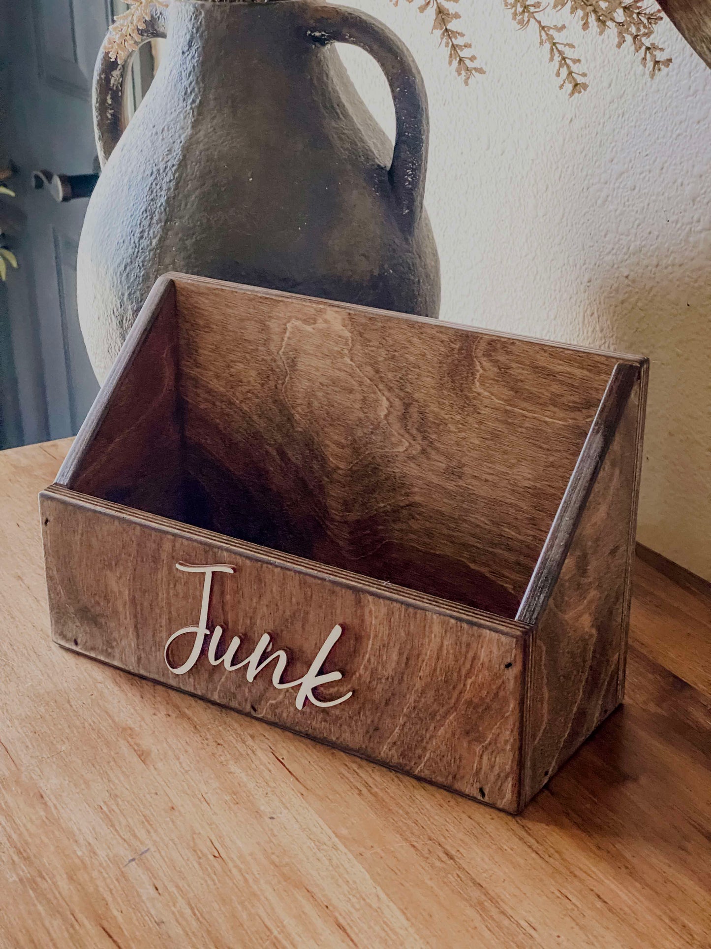 Junk Caddy Warm Brown