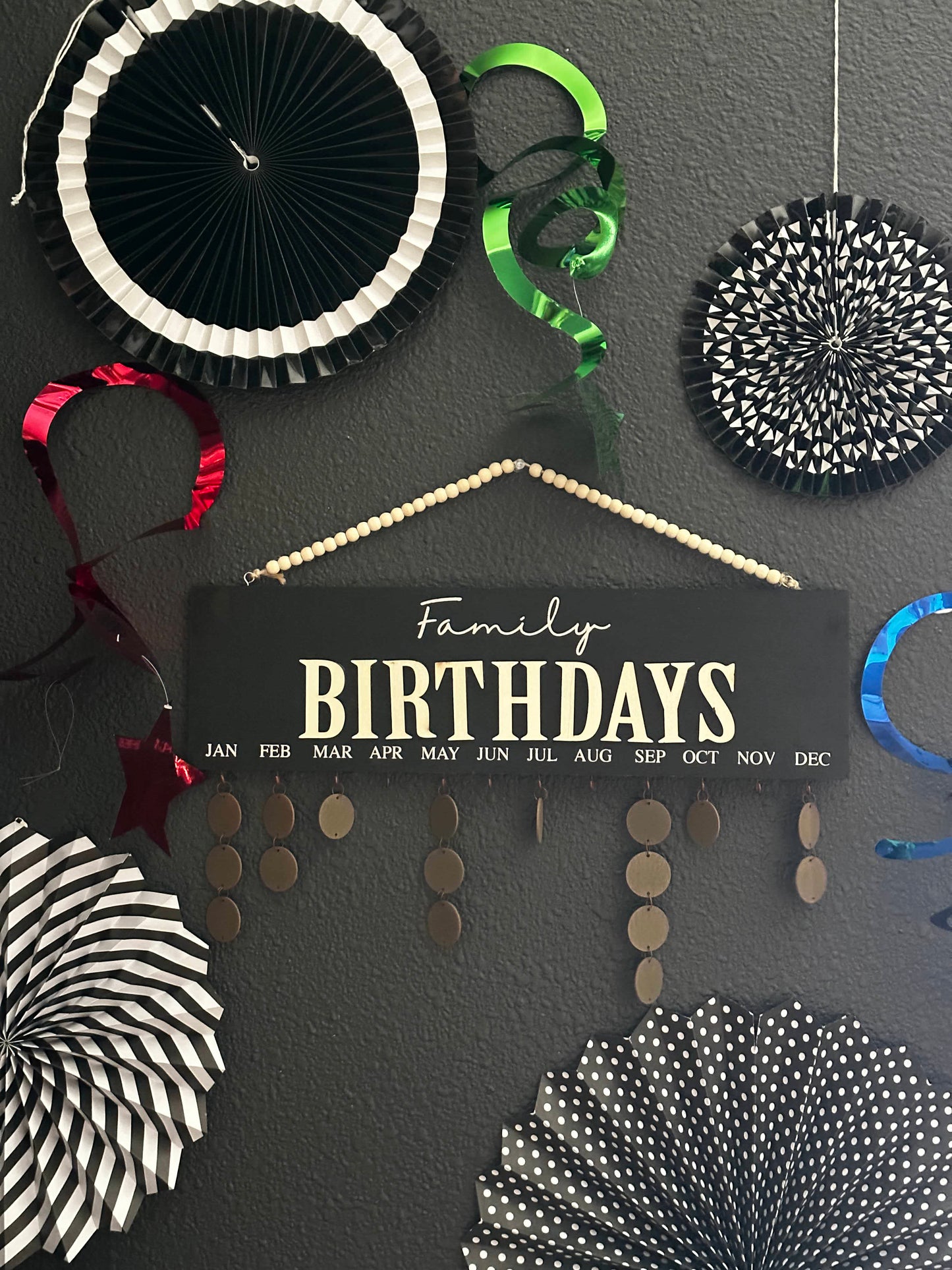 Family Birthday Sign